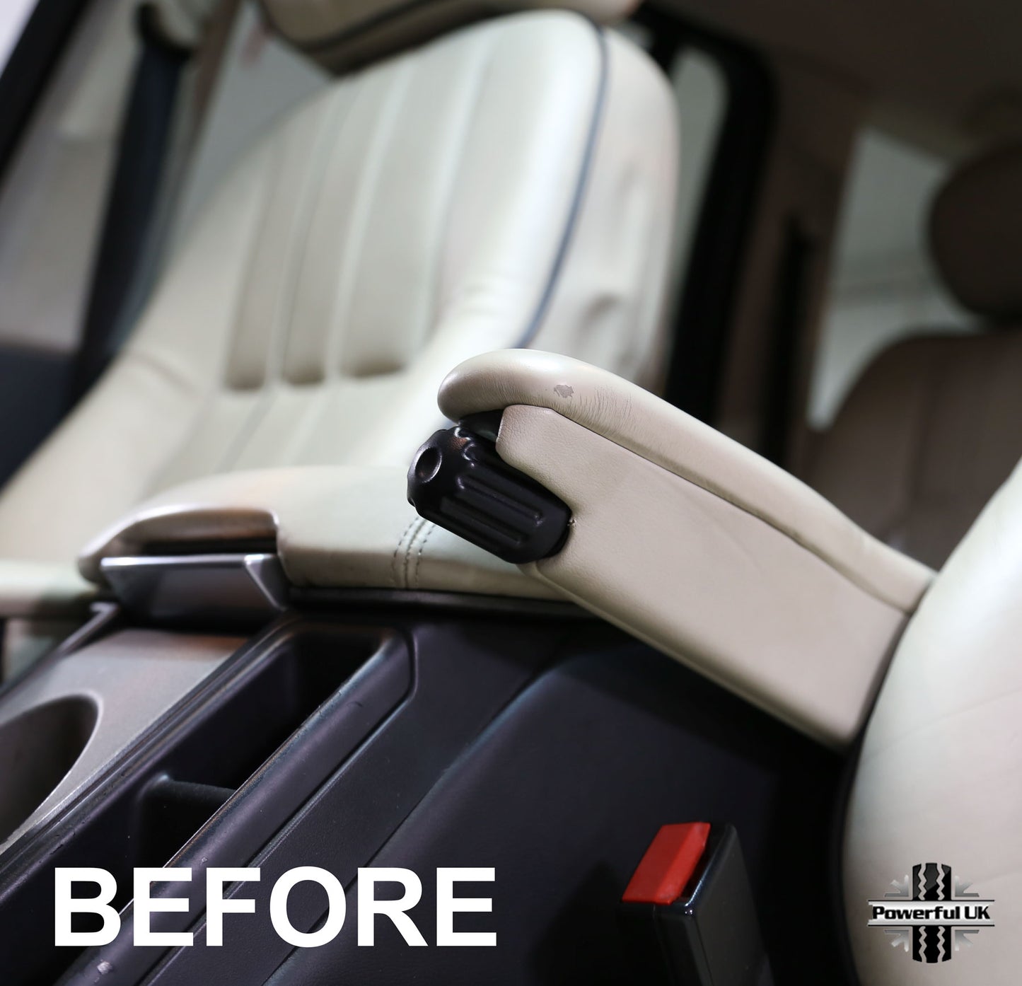 Adjusting Front Seat Arm Rest Knobs for Range Rover L322