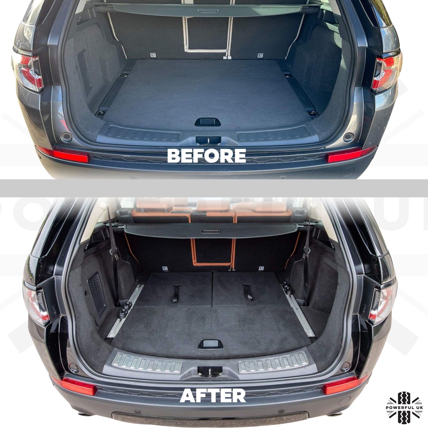 Genuine Loadspace Finisher Black + Stainless Steel for Discovery Sport