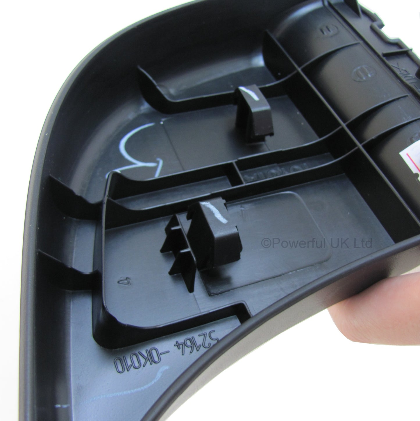 Rear Bumper Plastic End Cap - OE - Left Hand - for Toyota Hilux Mk6 / Mk7 & Vigo