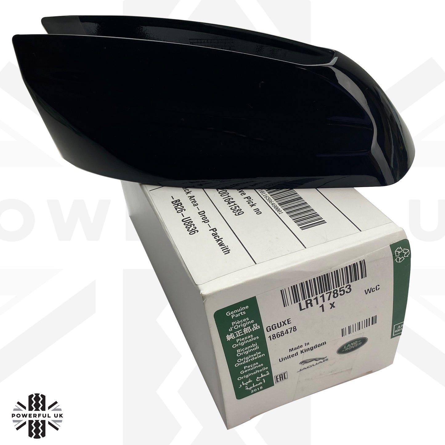 Genuine Gloss Black Roof Aerial Cover for Land Rover Discovery Sport 2020+ - Genuine