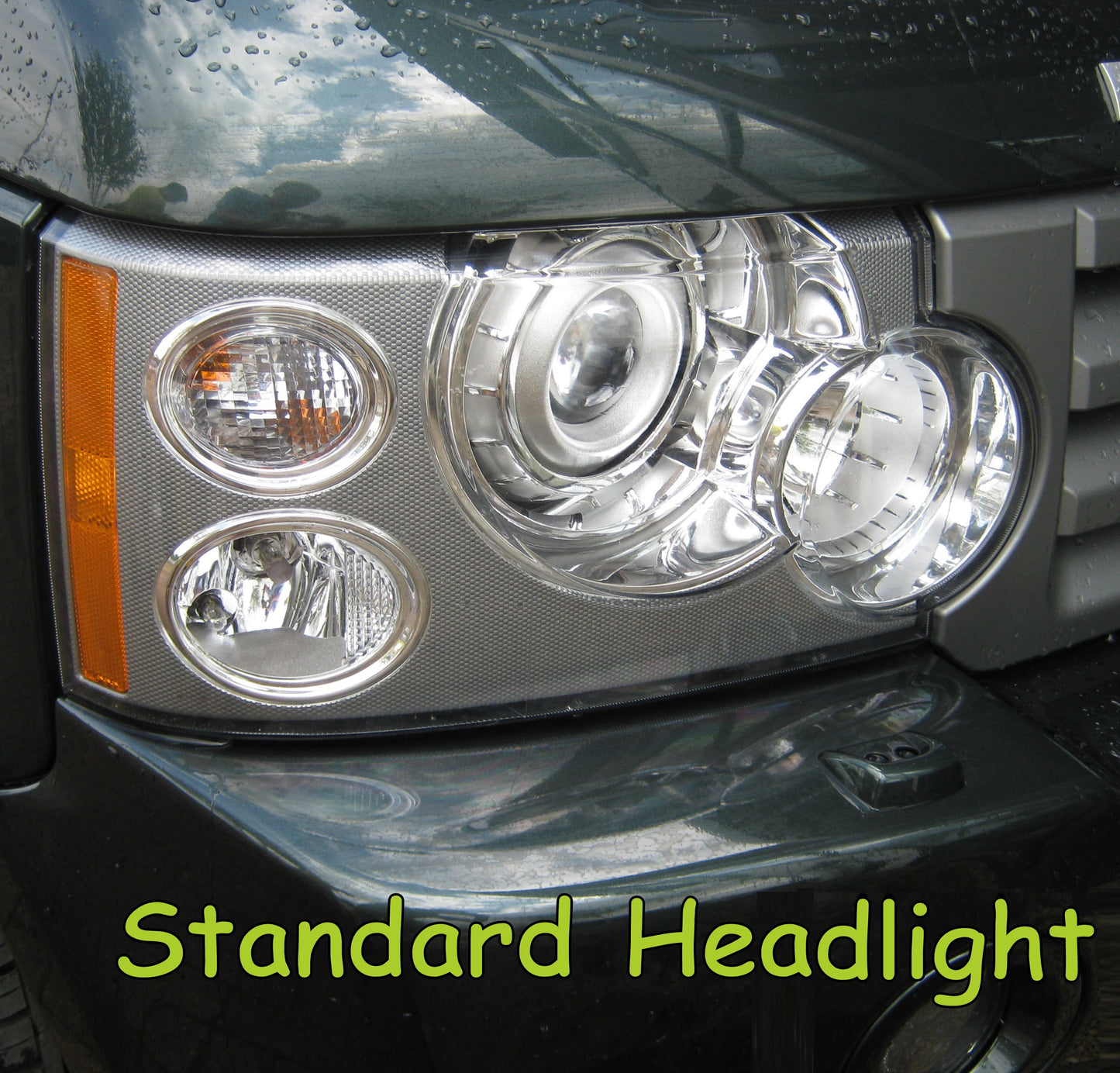 Headlamp Covers for Range Rover L322 2005-09 - Gloss Black