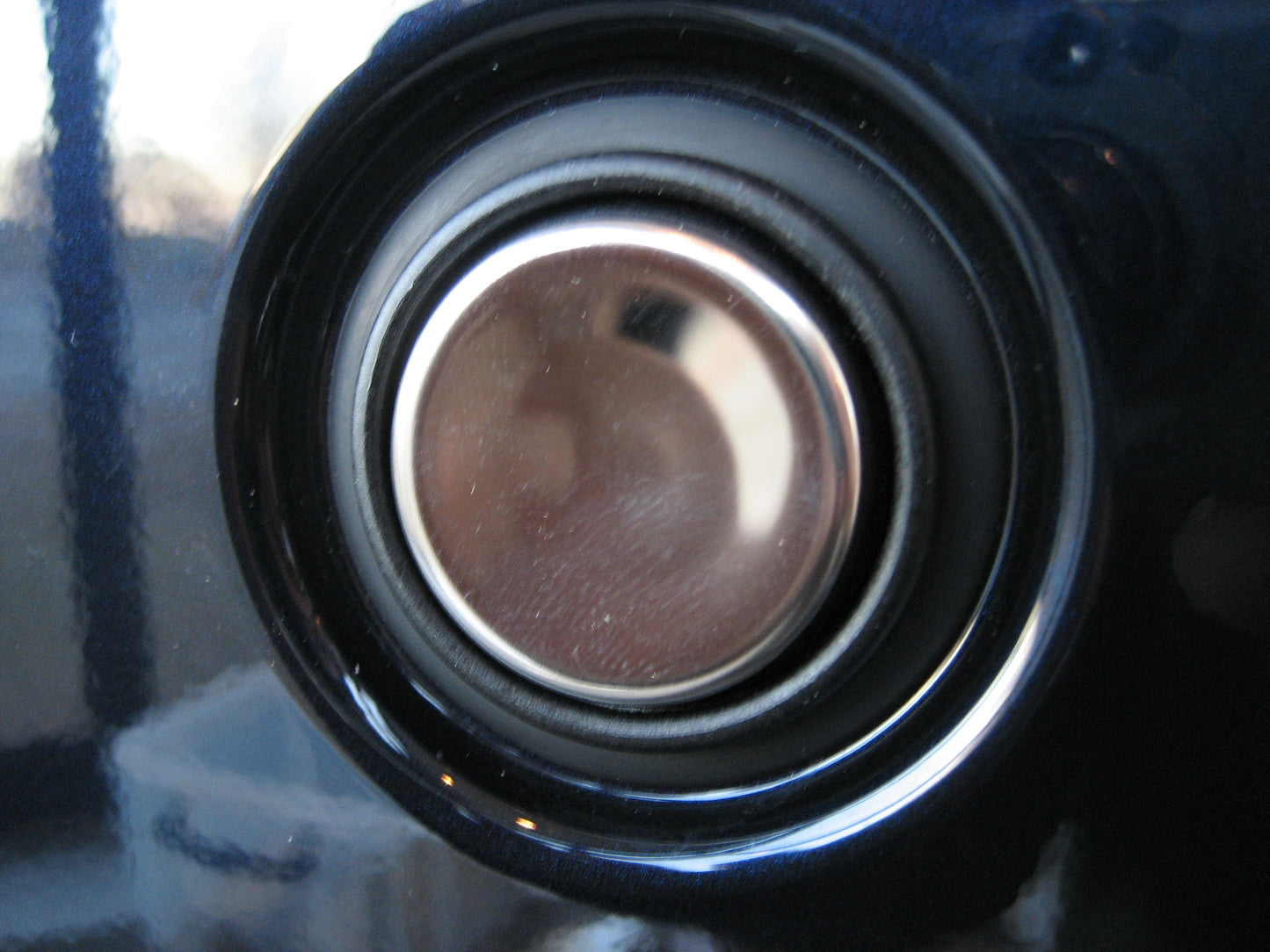 Tailgate Push Switch Cover Kit (Centre & Surround) in Stainless Steel for Range Rover Sport / P38