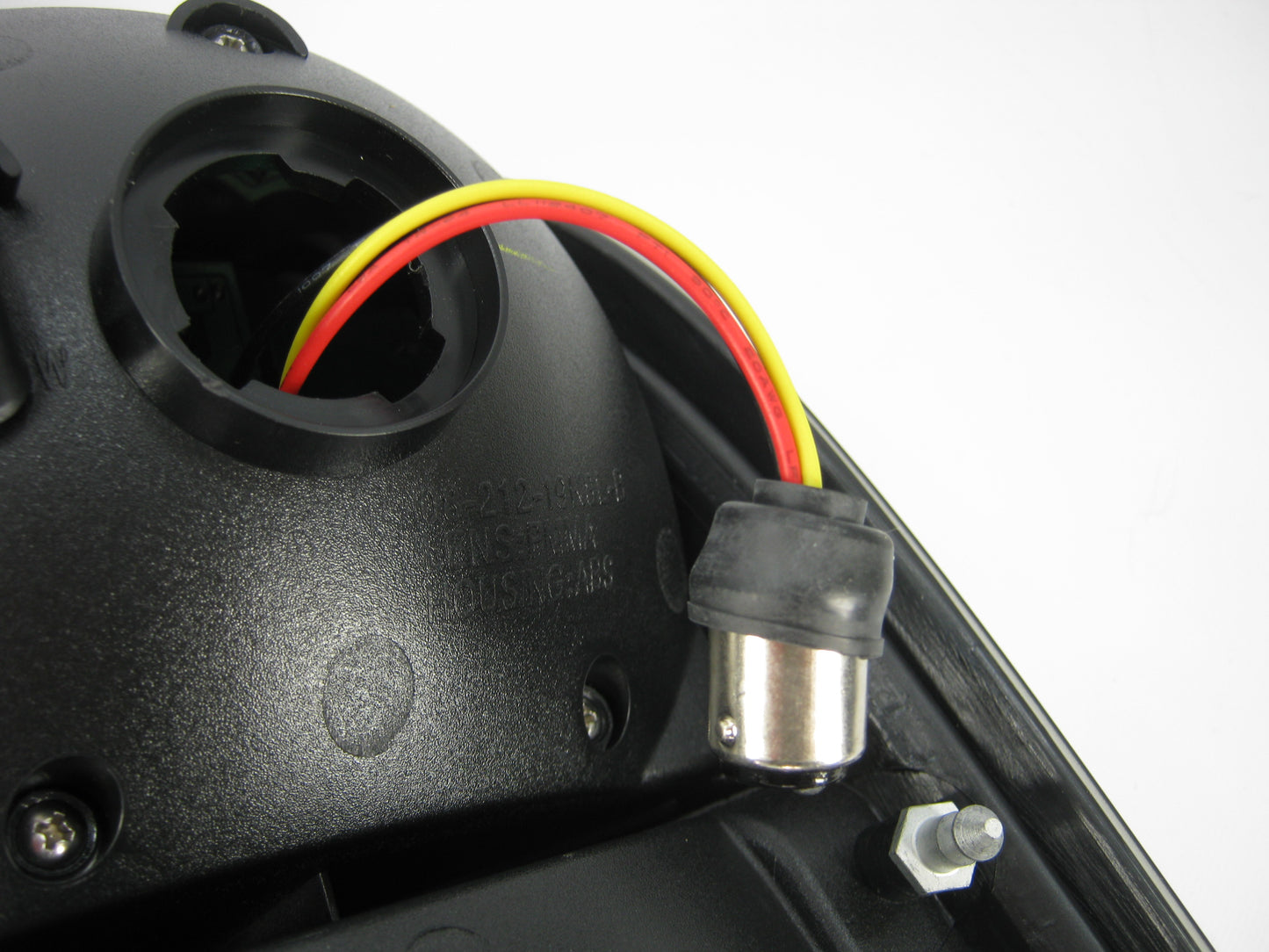 Smoked LED Rear Lights V1 Chrome LED Section - Toyota Hilux Mk6