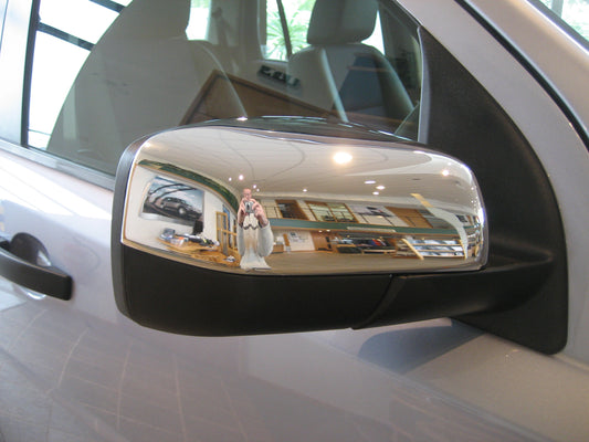 Replacement Top Mirror Caps for Land Rover Freelander 2 (2010 on mirrors) - Chrome