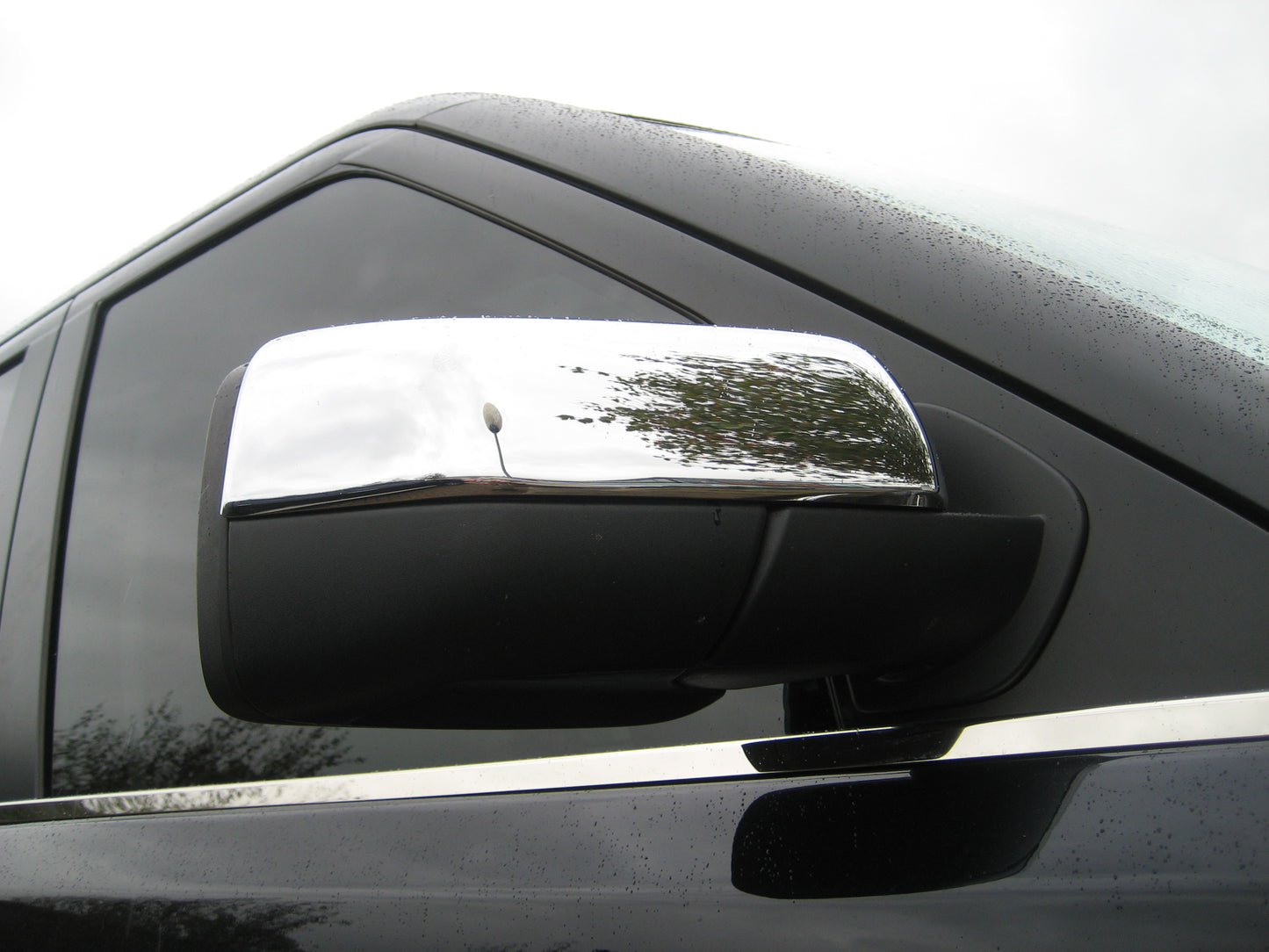 Replacement Top Mirror Caps for Range Rover Sport 2010 on - Chrome