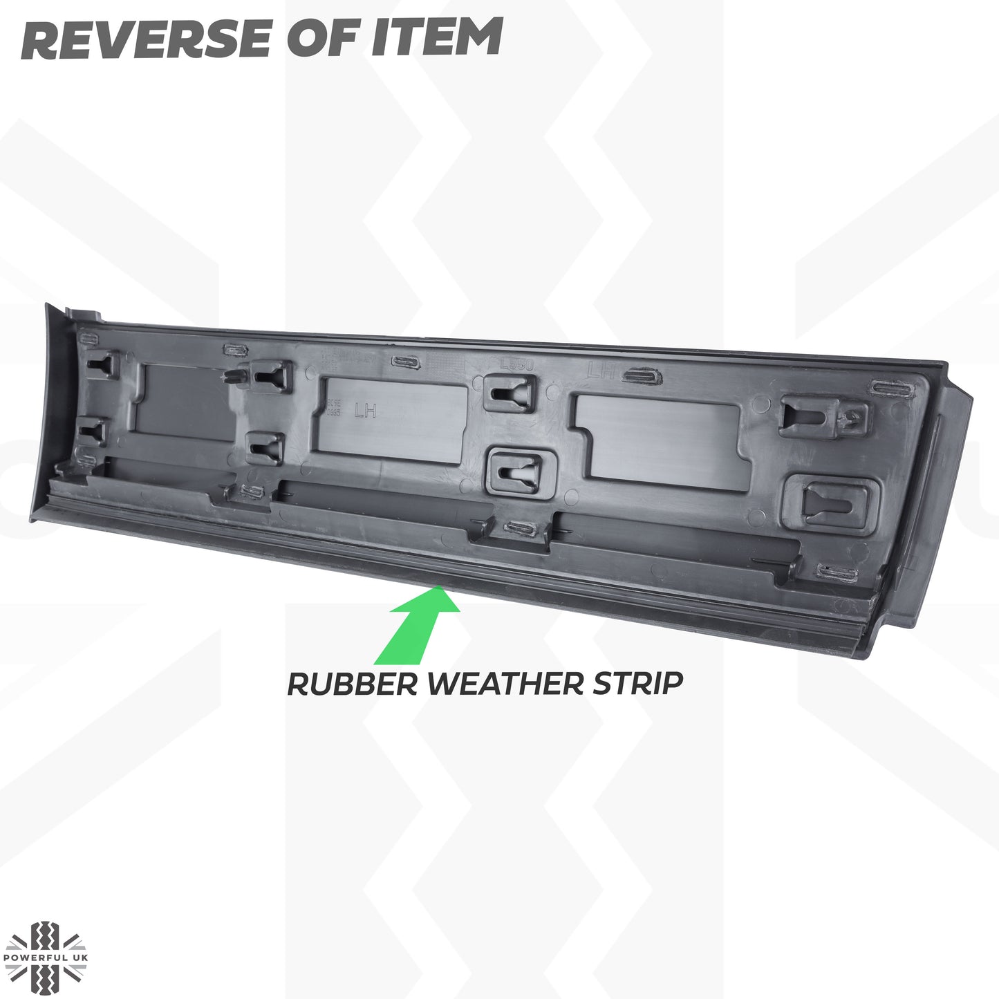 Standard Lower Door Moulding for Land Rover Discovery Sport 2015-19 - Left Rear