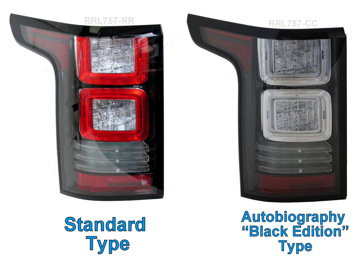Black Edition Rear Light for Range Rover L405 - Left