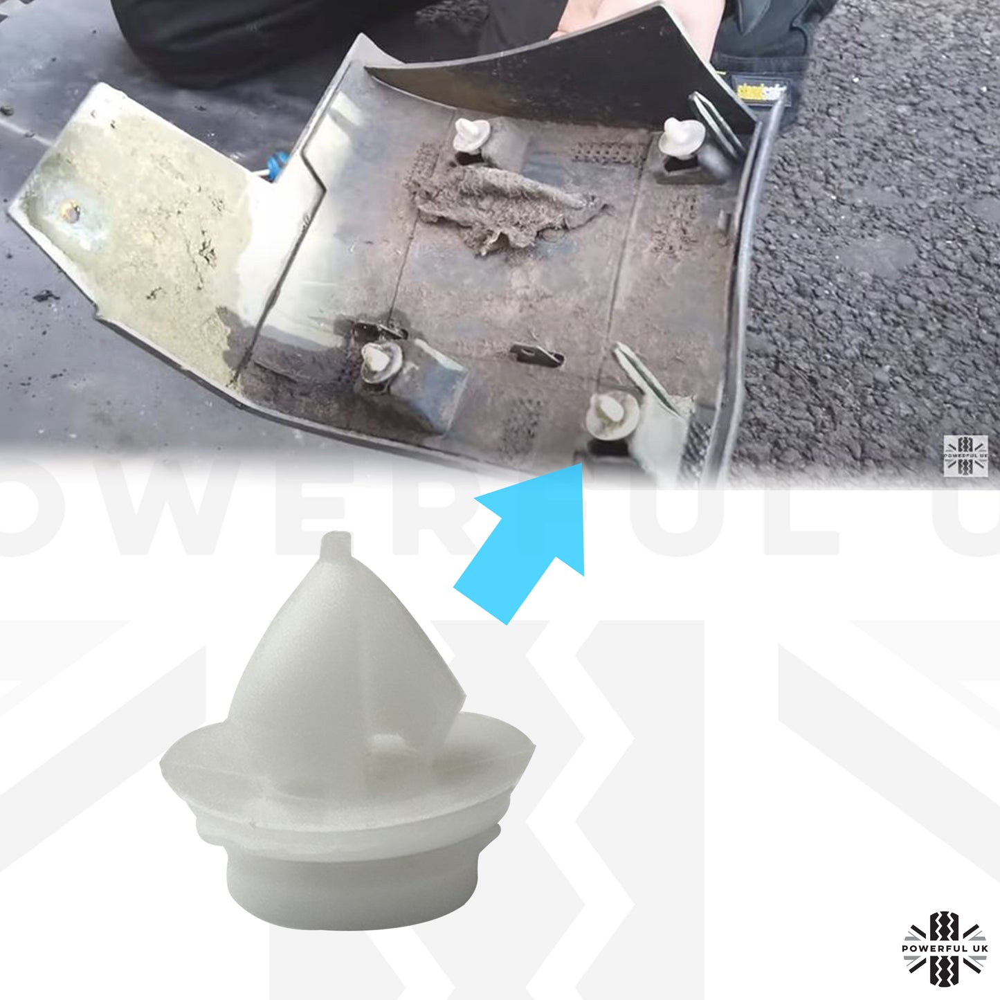 Exterior Trim Clips for Range Rover Sport L494 - 6pc