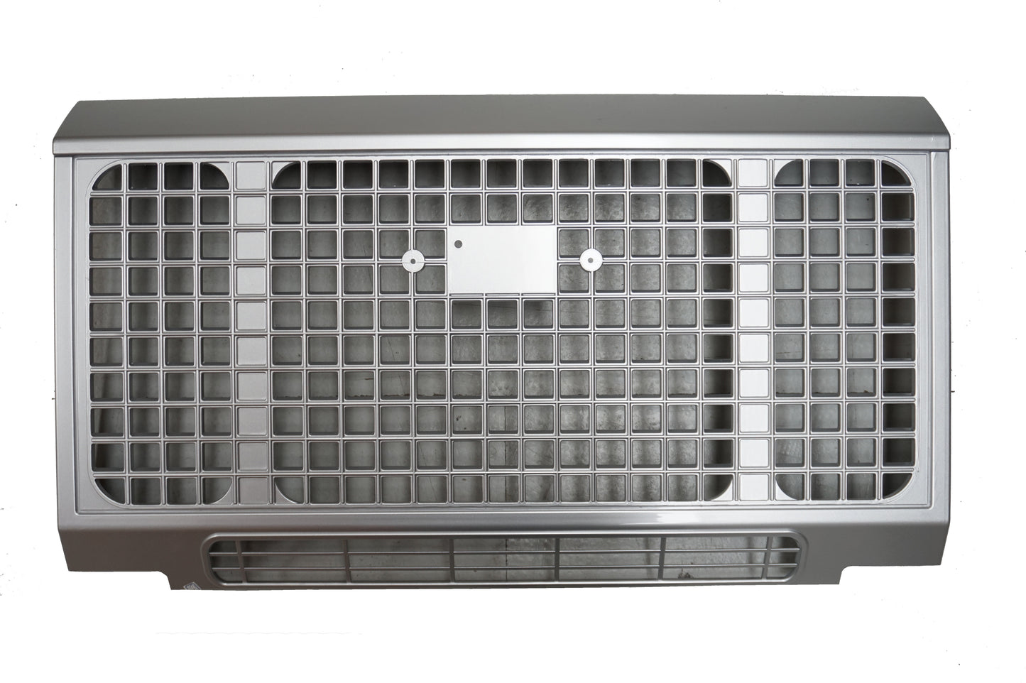 Heritage Style Grille - Silver - for Land Rover Defender
