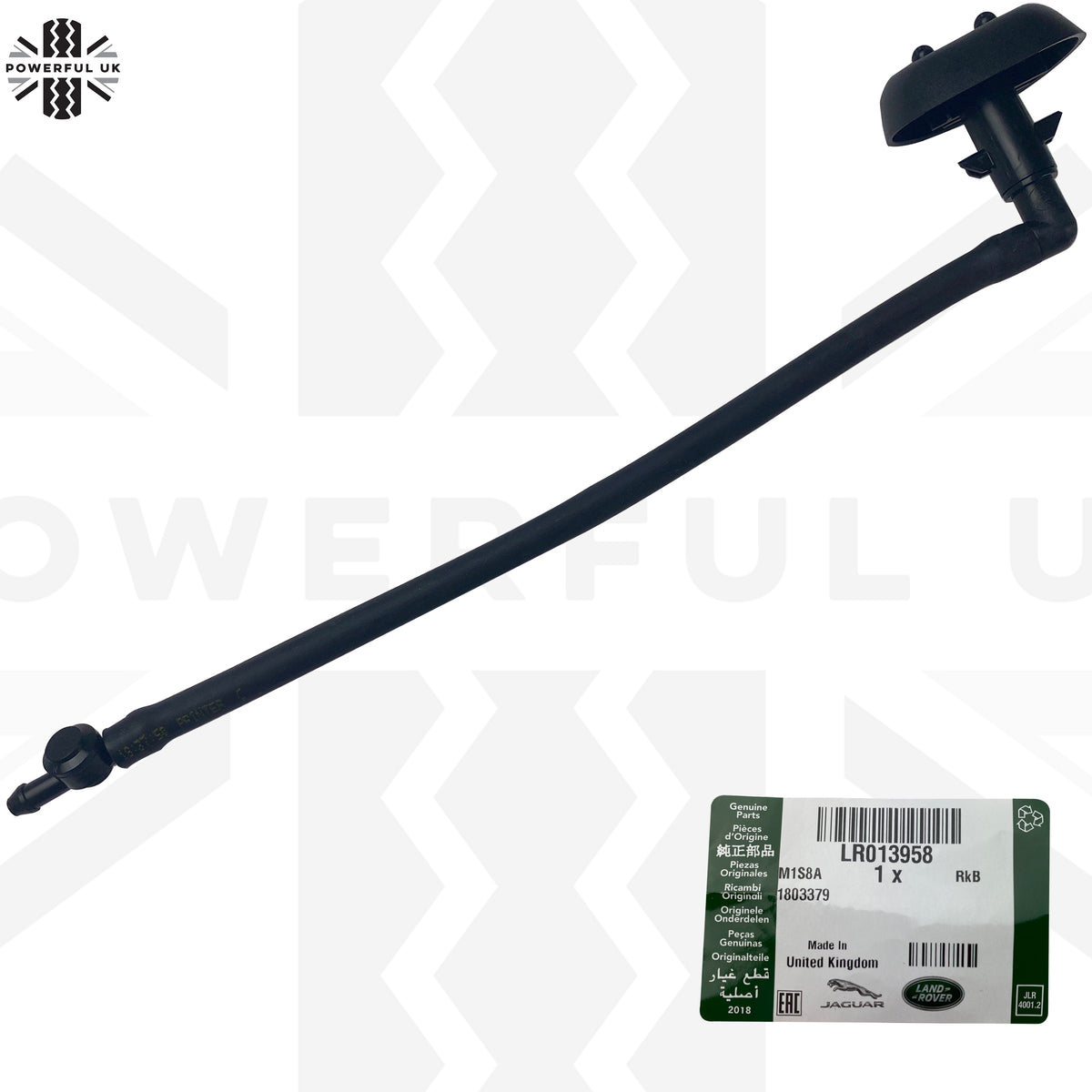 Genuine Front Bumper Washer Jet for Land Rover Discovery 4 2010-13 (Left)