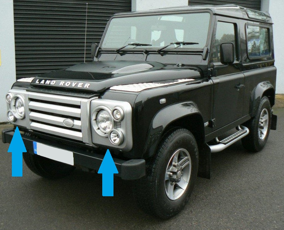 Genuine Left Front Headlight Surround Bracket for Land Rover Defender SVX