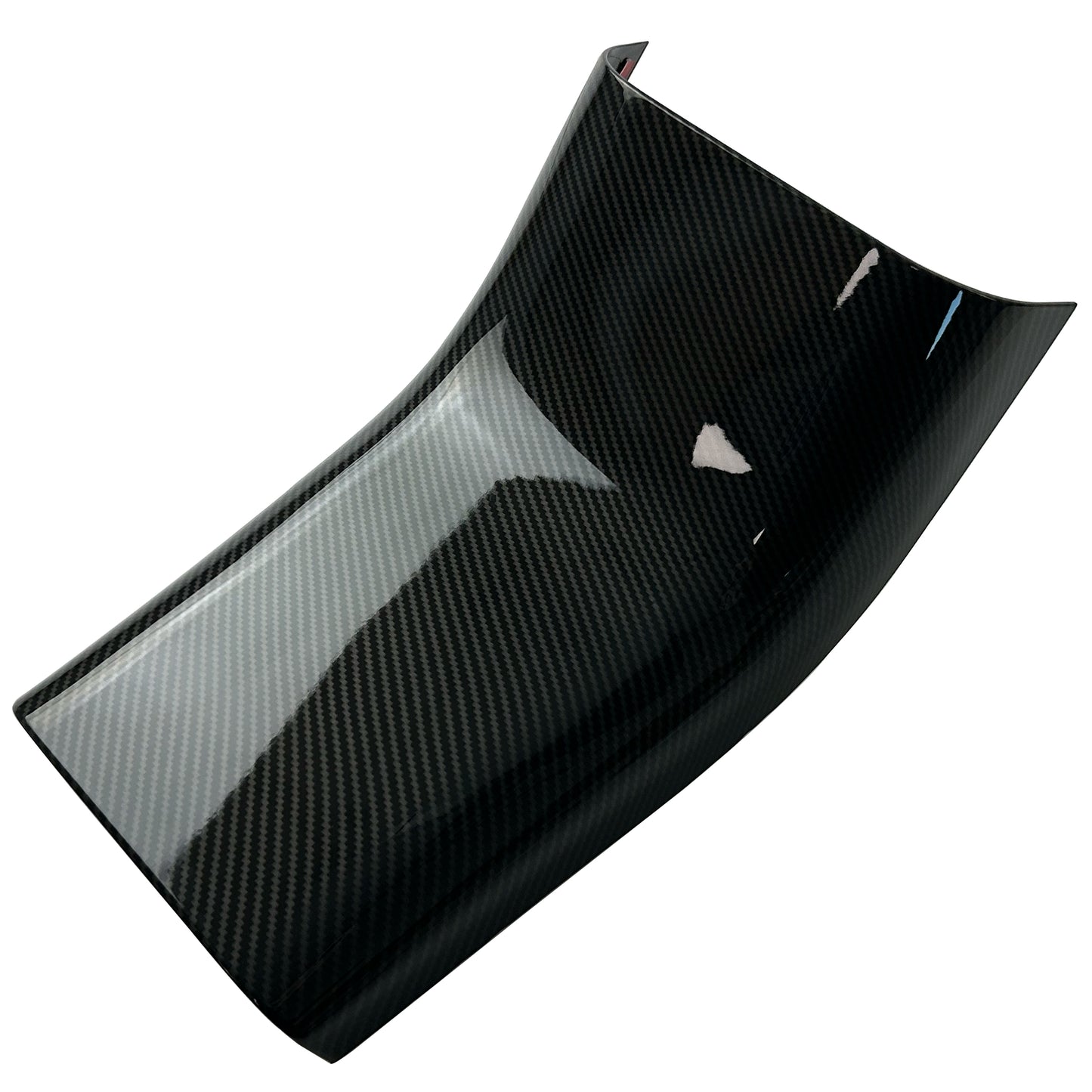 Rear Seat Air Vent 'Anti Kick' Cover in Carbon Fibre for Tesla Model 3