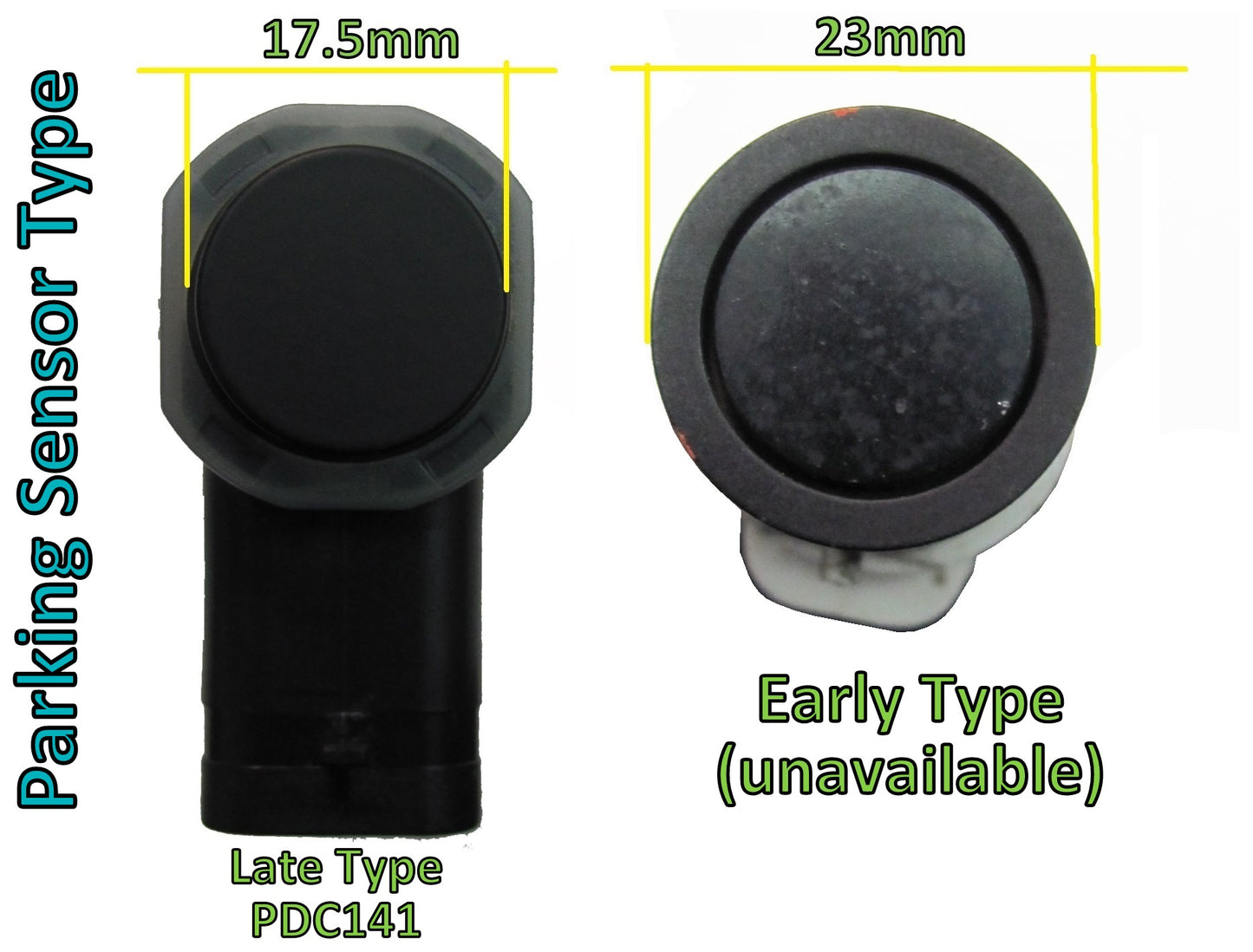 Front Bumper PDC Parking Sensor Kit - 4 pcs - for Range Rover Sport 2010 on