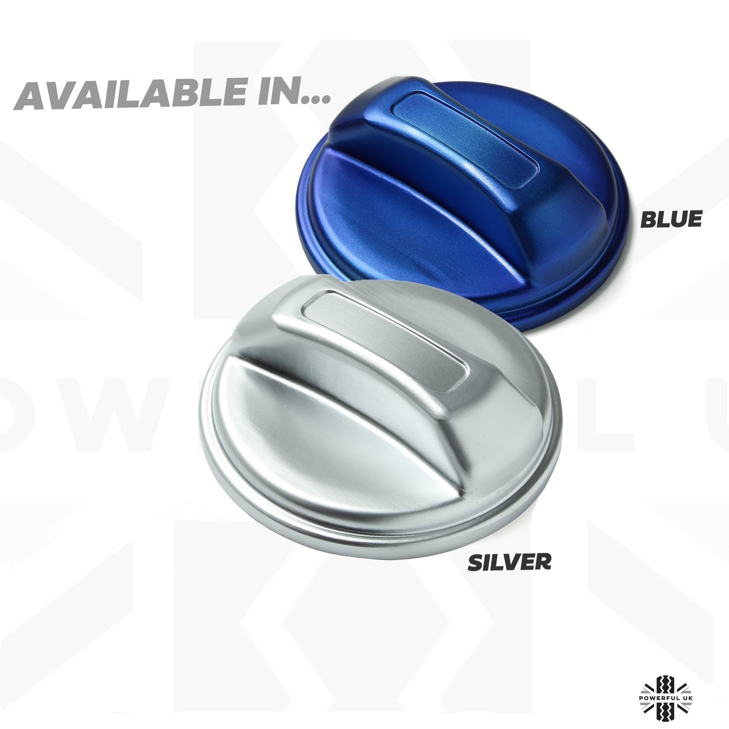Fuel Filler Cap Cover - Petrol (Vented) - Blue - for Jaguar XF