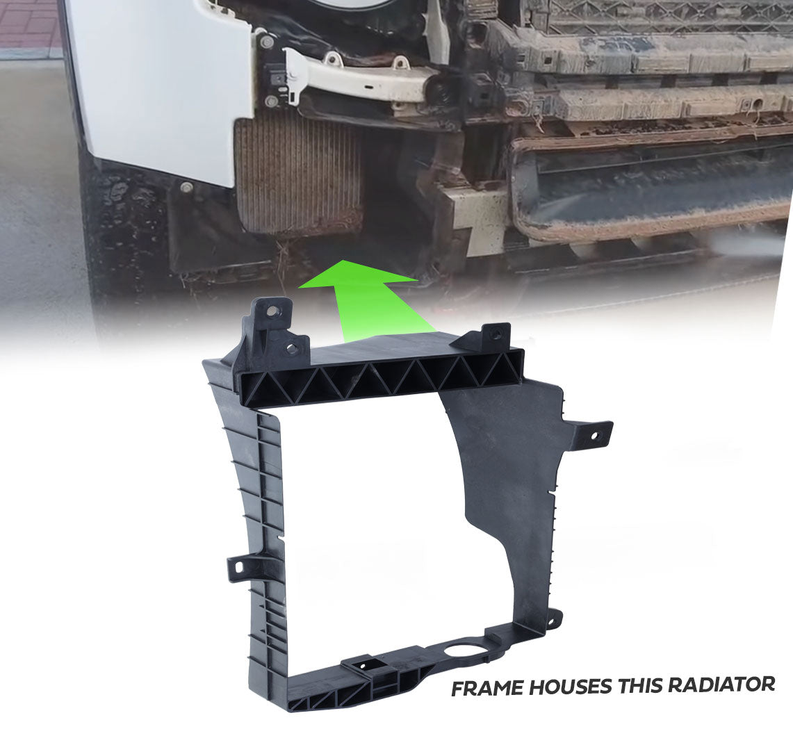 Lower RIGHT Radiator Frame for Land Rover Defender L663