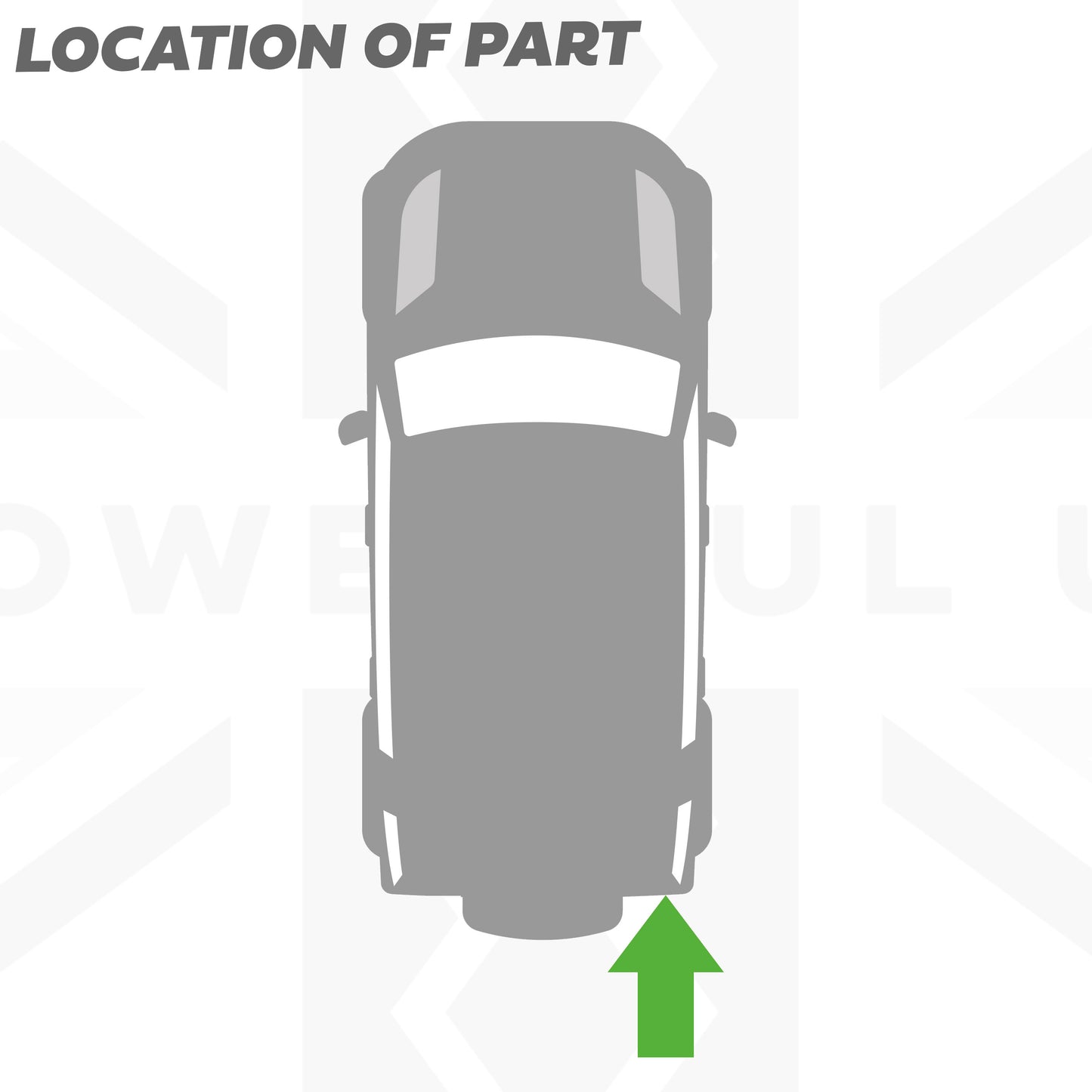 Rear Bumper Mounting Bracket for Land Rover Defender L663 - Right