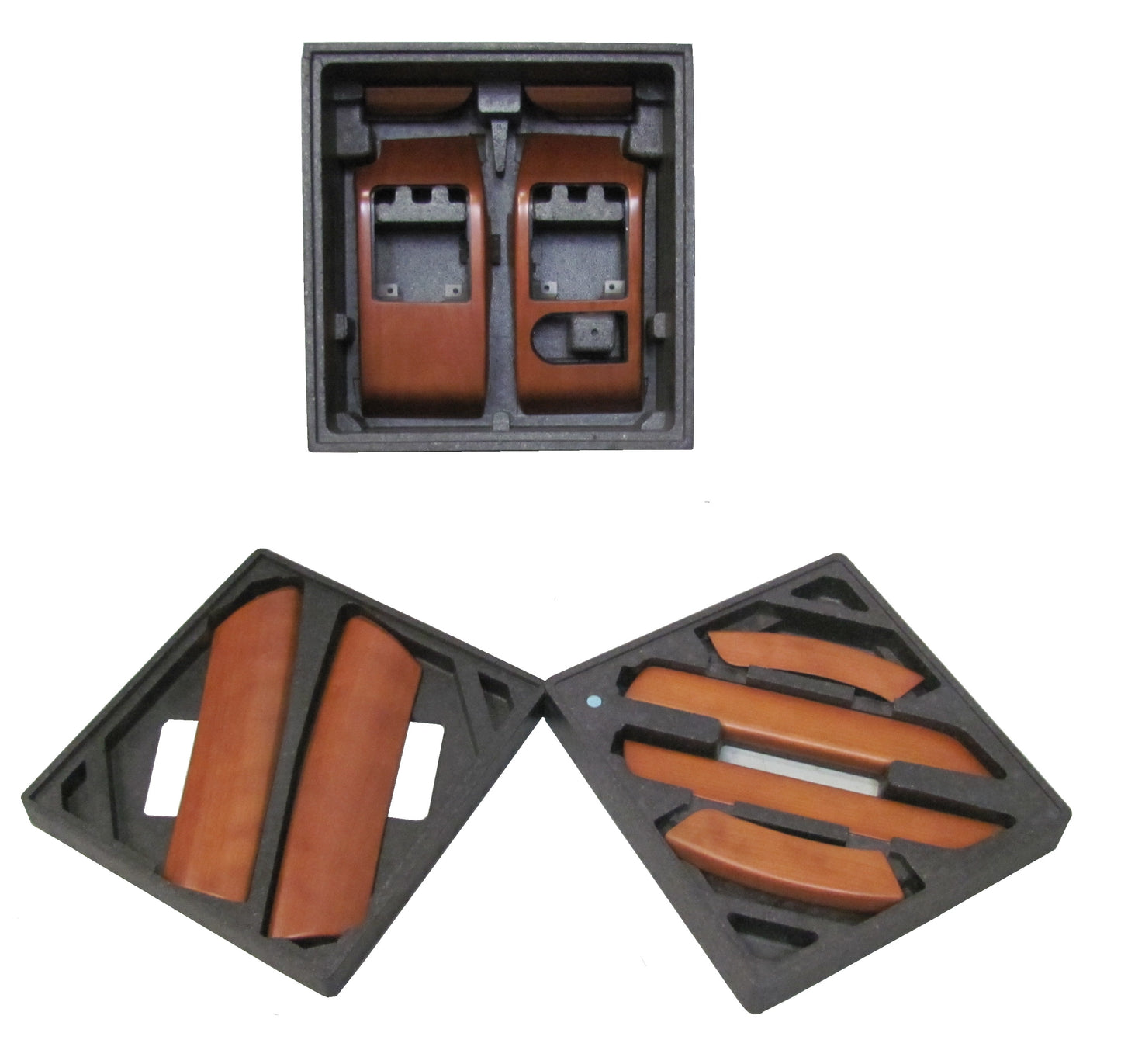 Cherry (10pc) Interior Dash kit for Range Rover L322 2006-2012 - RHD