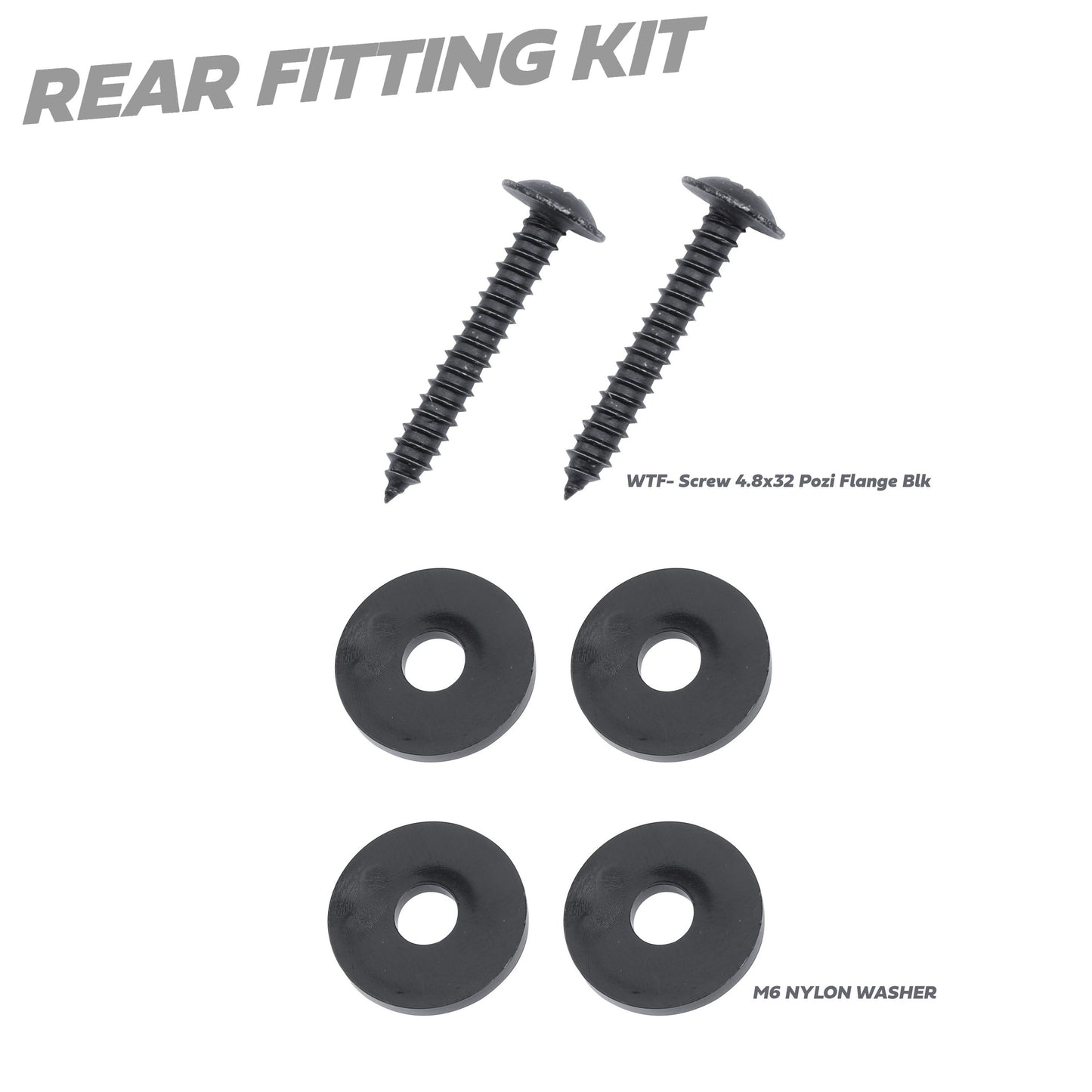 Front & Rear Mudflap Kit for Range Rover Sport L320 - Aftermarket