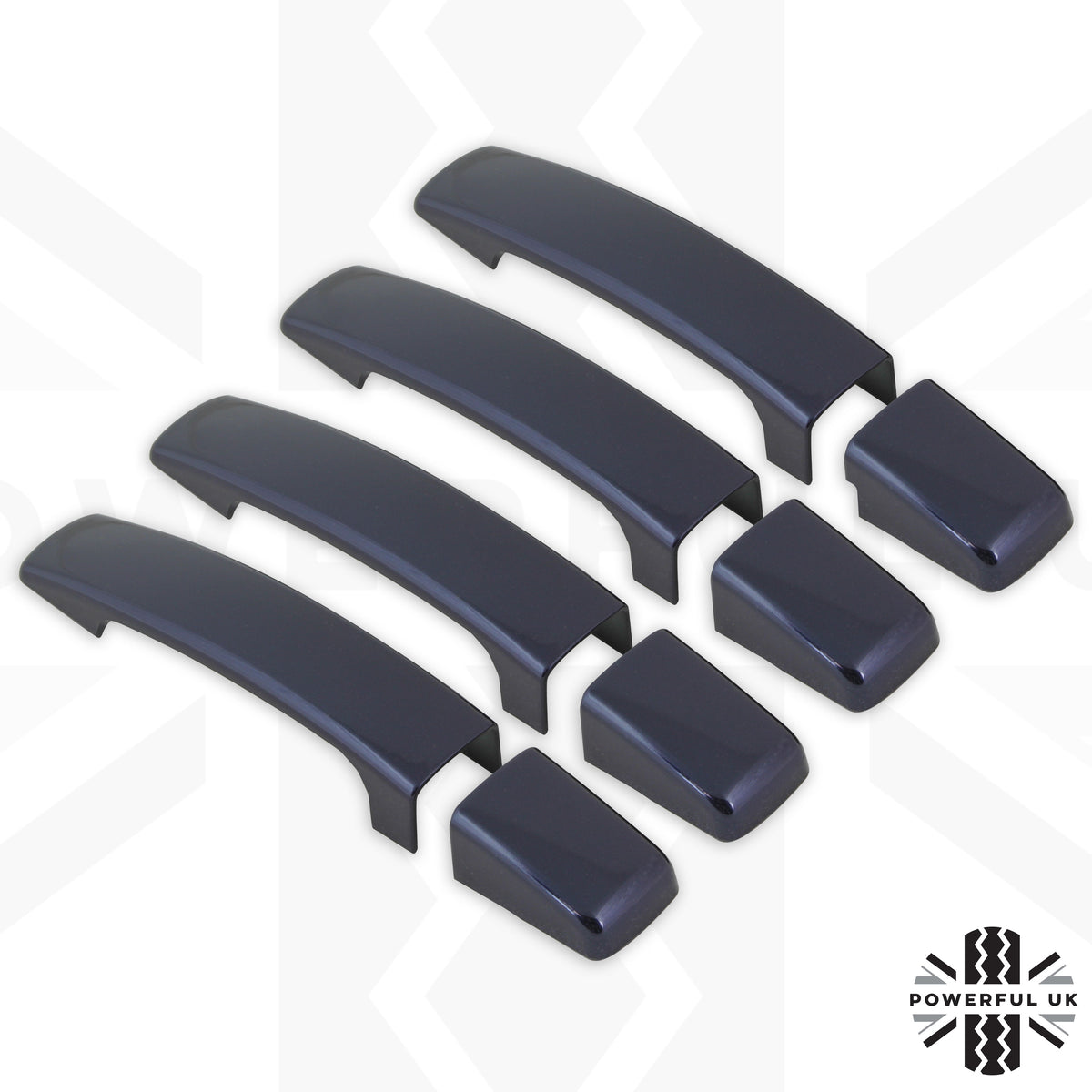 Door Handle Covers for Land Rover Freelander 2 fitted with 1 pc Handles - Buckingham Blue