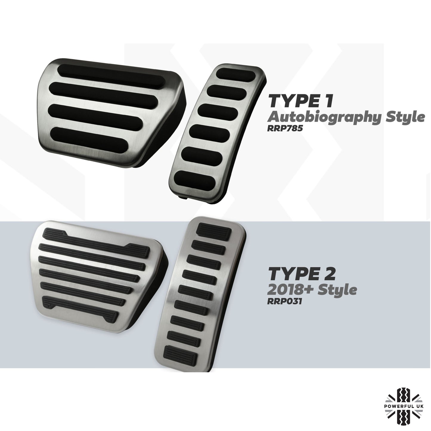 Sports Pedal Kit - Aftermarket - Type 1 for Range Rover Sport L494