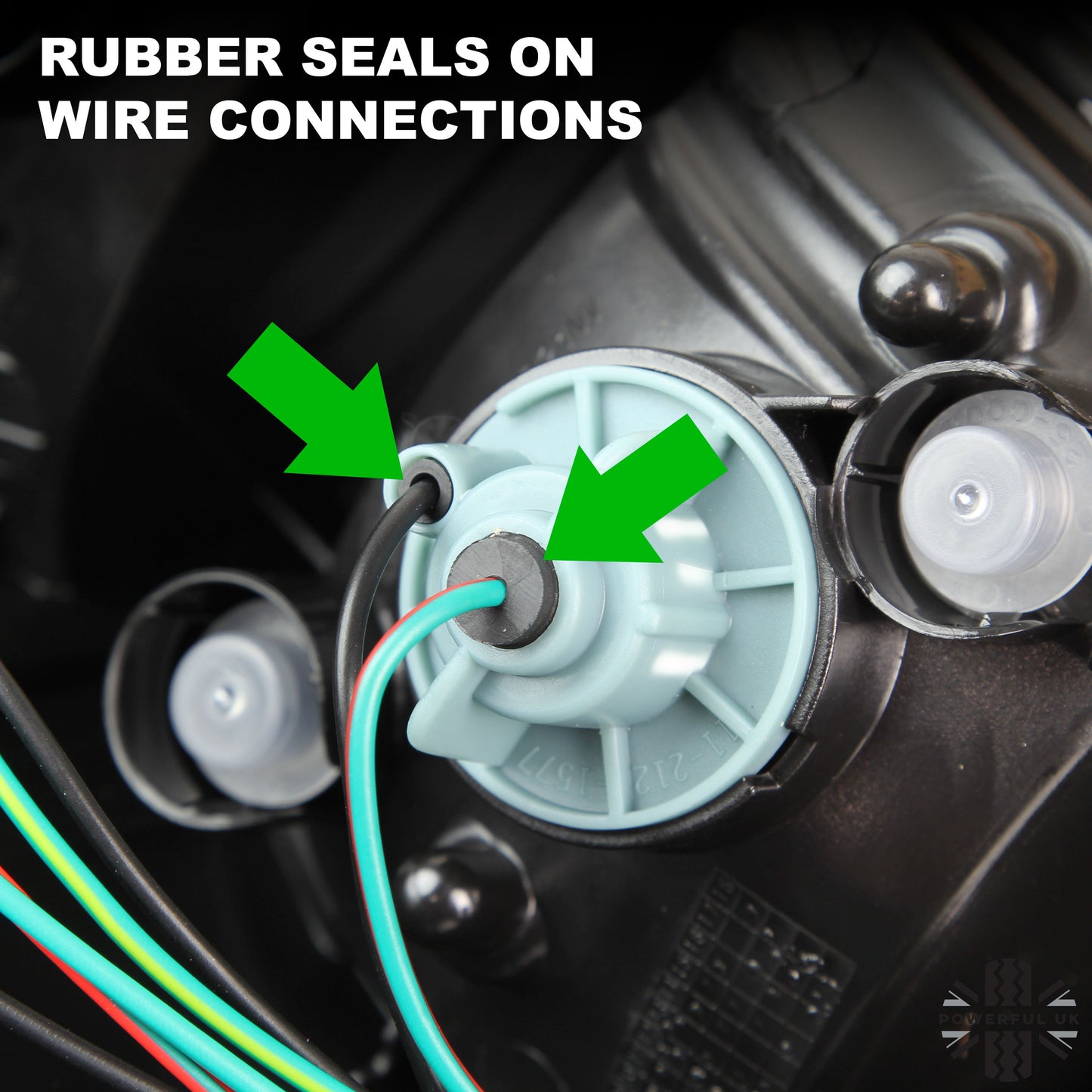 Ford Ranger Rear Light 2006 to 09 - PAIR ( no fog lamp )