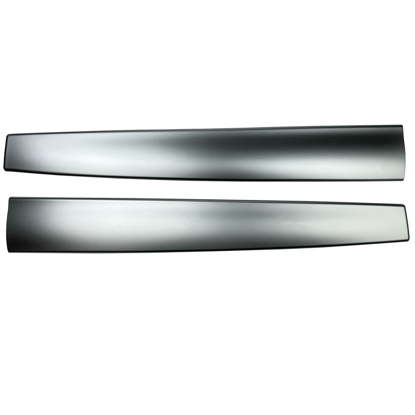 Front Dashboard Panel Covers in Silver for Tesla Model 3 - 2pcs