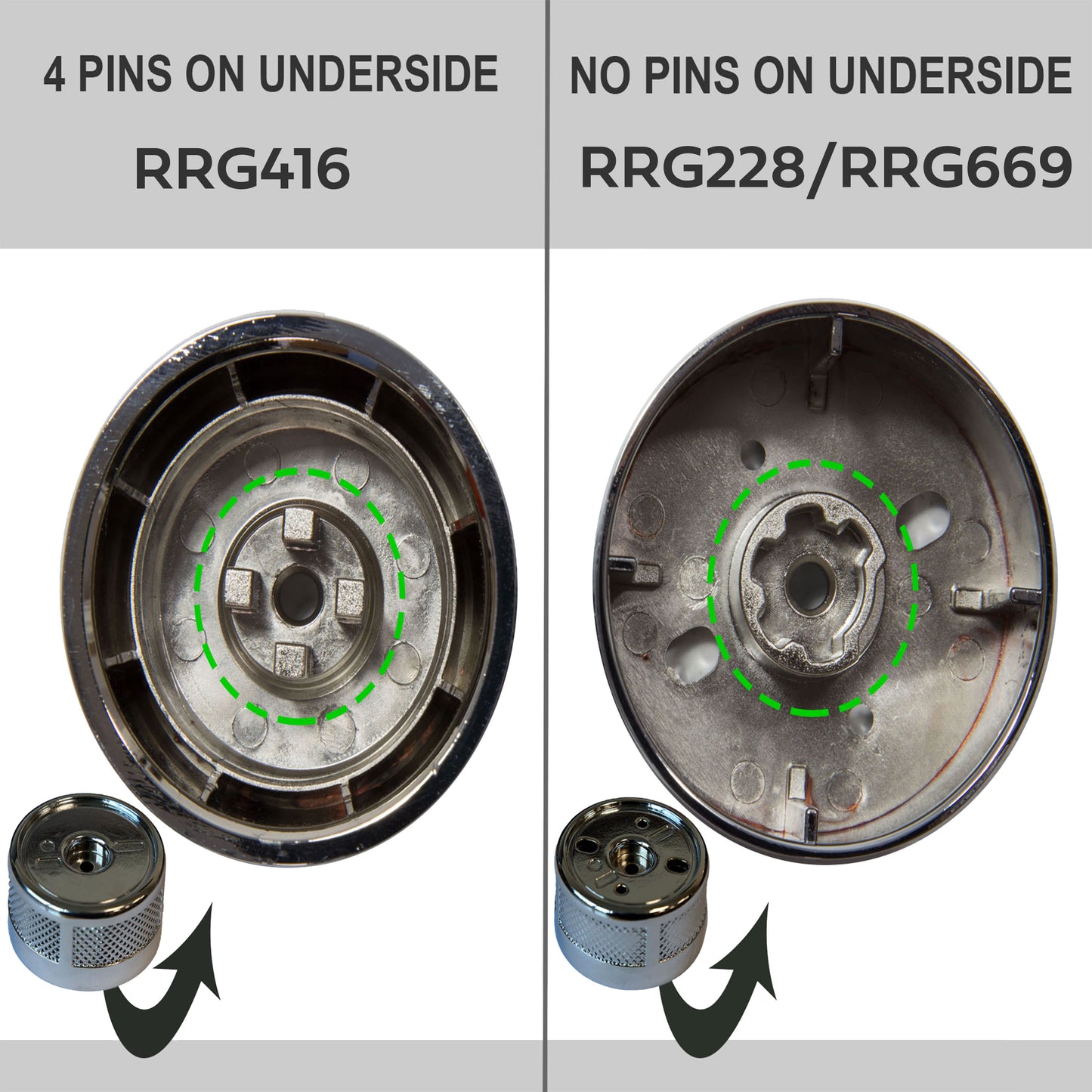 Chrome Rotary Gear Selector for Jaguar XF