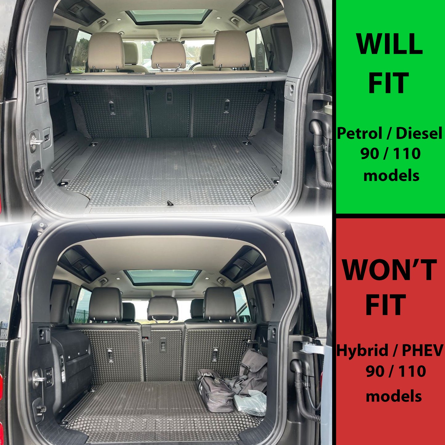 Integrated Boot Air Compressor for Land Rover Defender L663