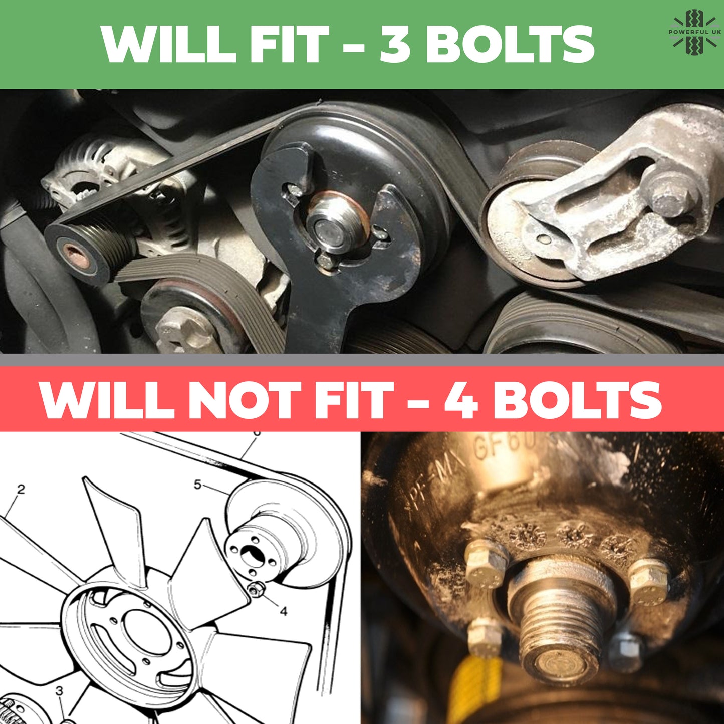 Viscous Fan Coupling Tool & Spanner (2pc) for Range Rover P38 V8