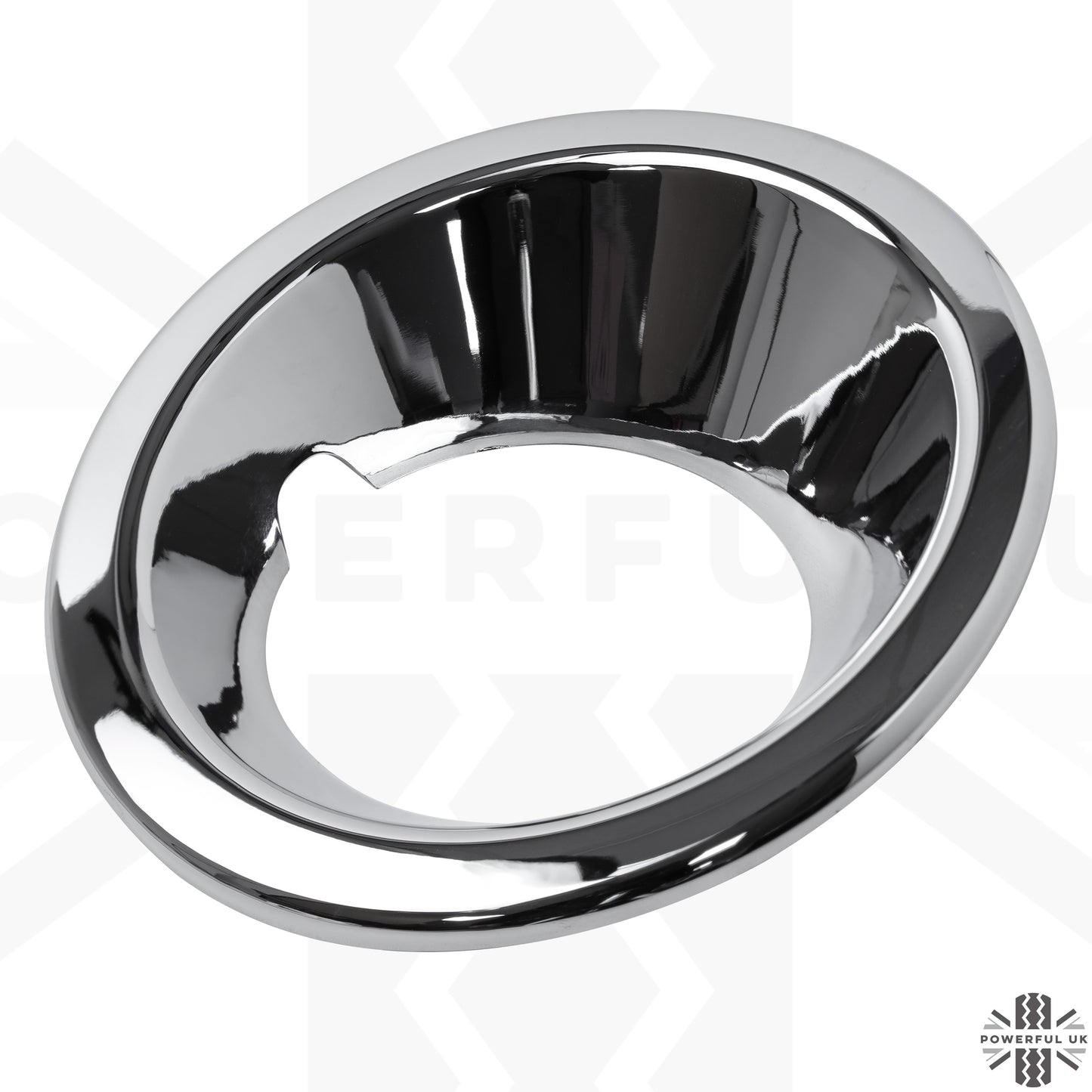 Fog Bezel COVERS for Land Rover Discovery 3 - Chrome