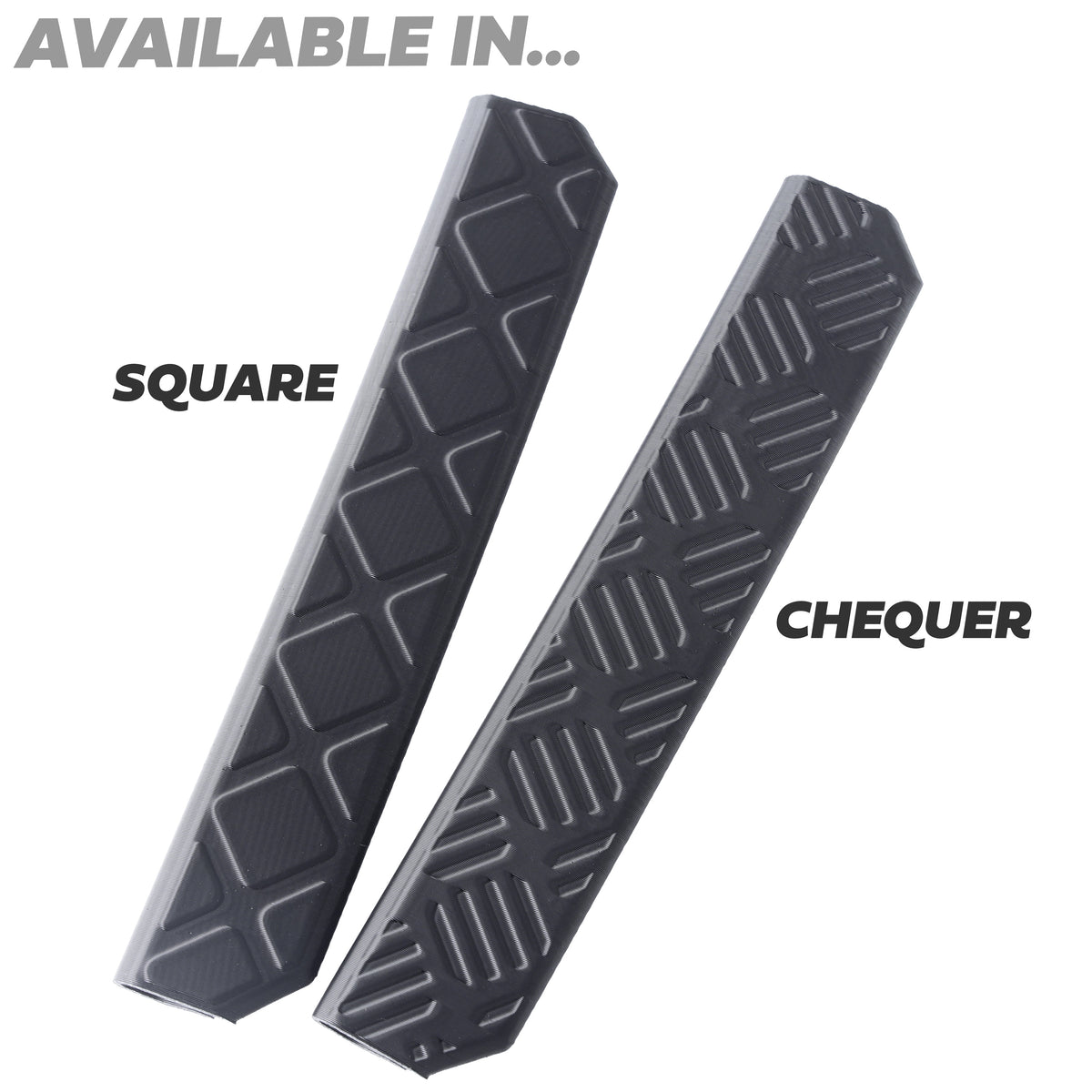 Tailgate Door Edge Protection Strip for Land Rover Defender L663 90/110/130 - Square Pattern
