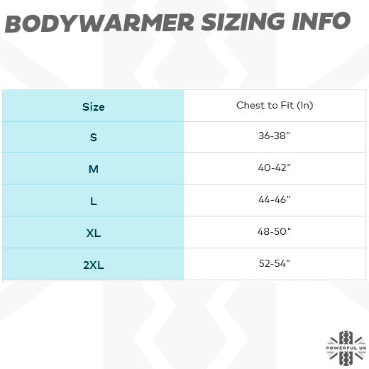 Embroidered Bodywarmer Powerful UK Ltd "Merch" - Grey - LARGE