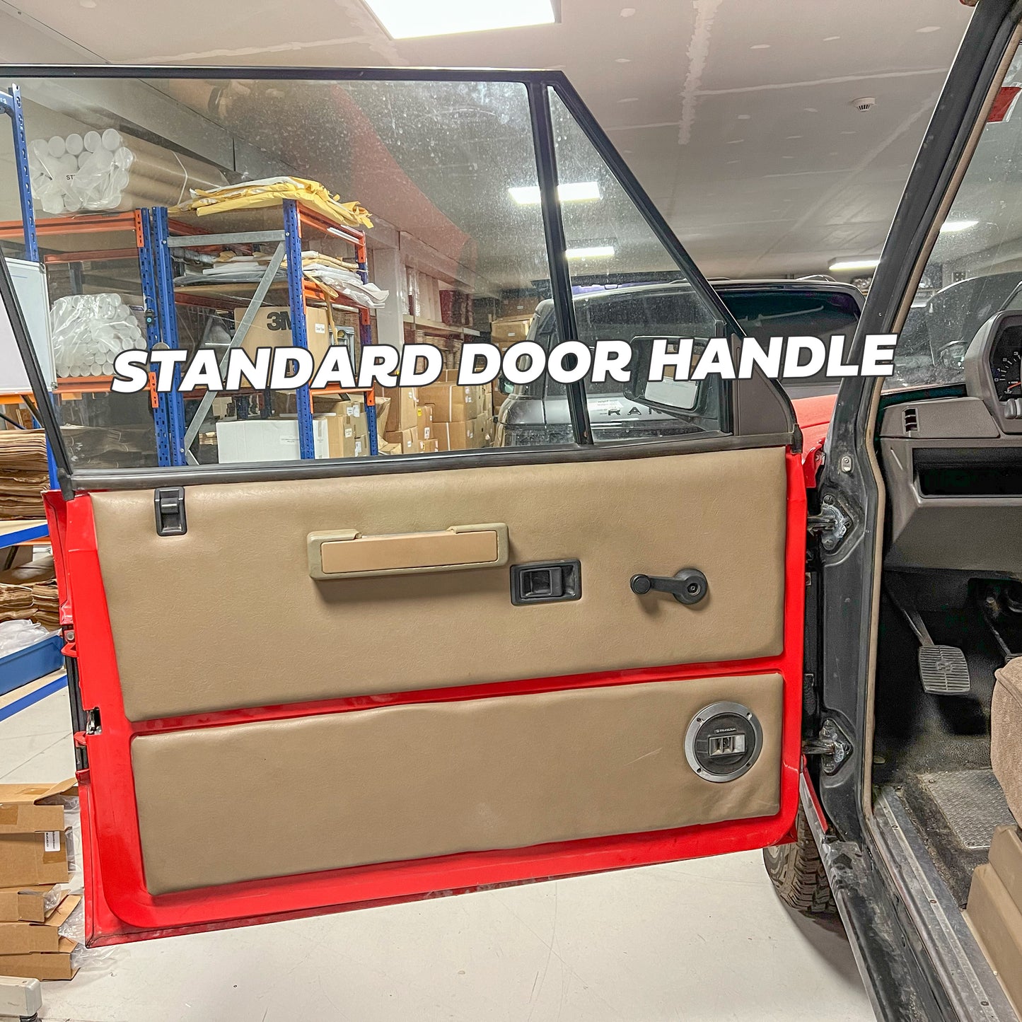 2x Door Handle Bowls for Range Rover Classic - Foundry Finish