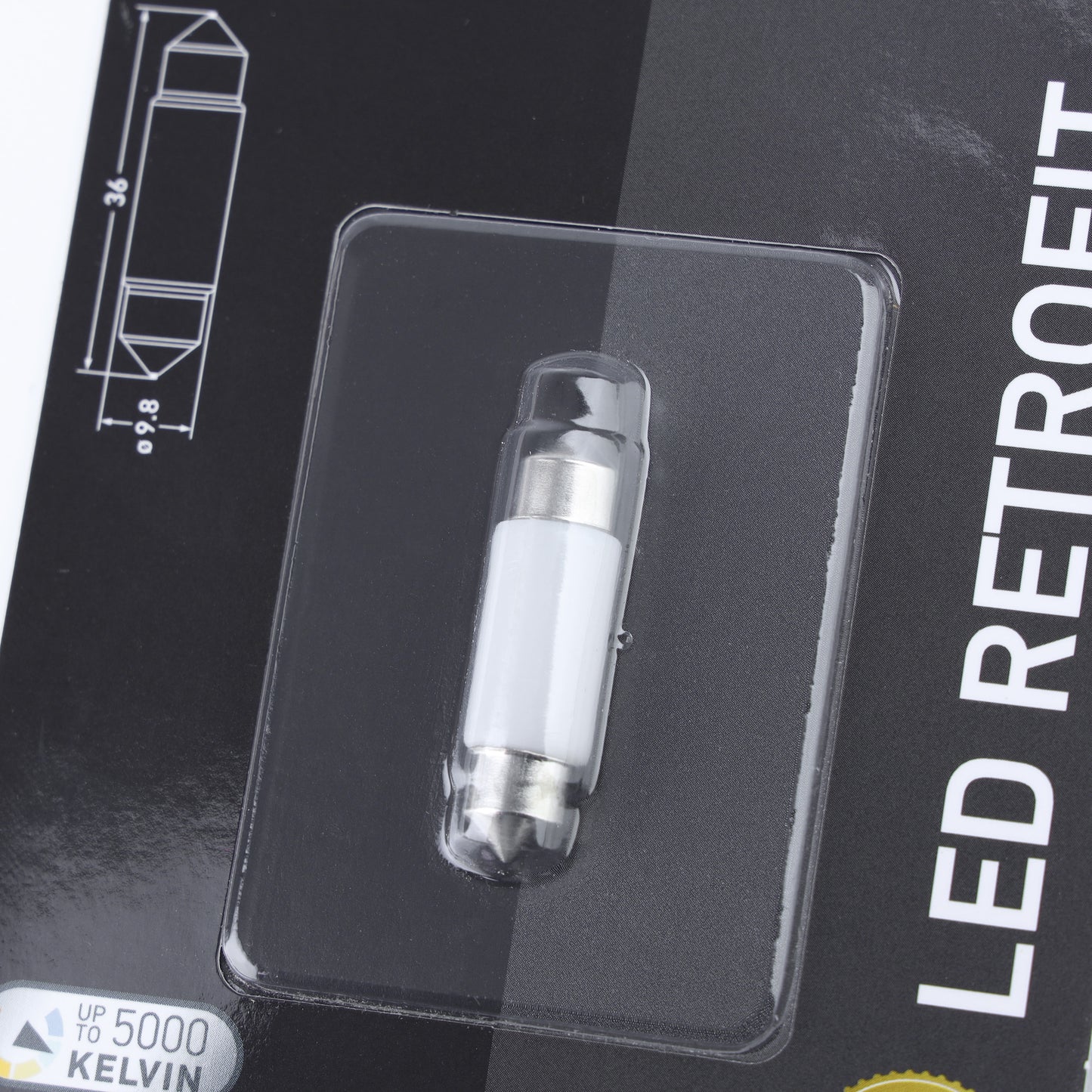 2x Hella 41mm LED Festoon Bulb