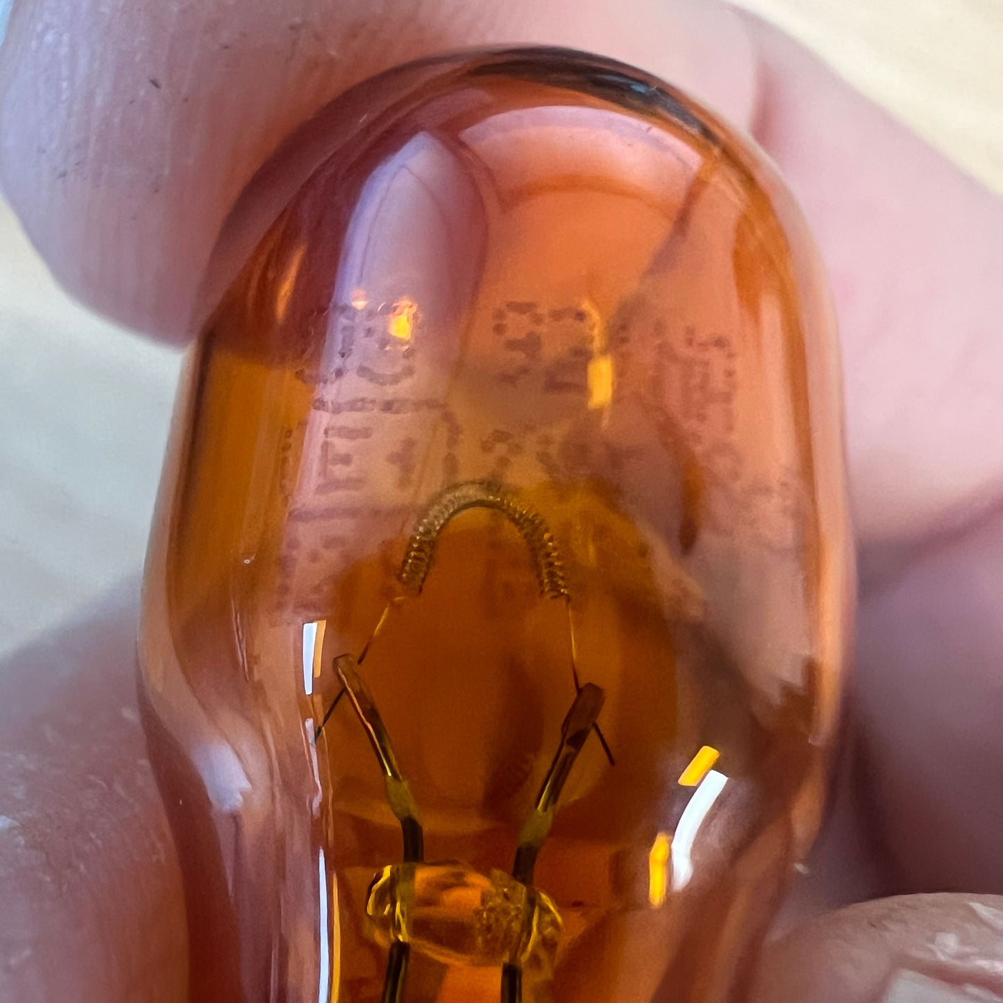 T15 AMBER Bulb 12V 16W