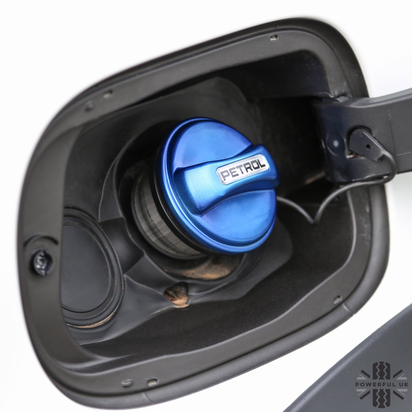 Fuel Filler Cap Cover for Range Rover Sport L461 - Petrol (Vented) - Blue