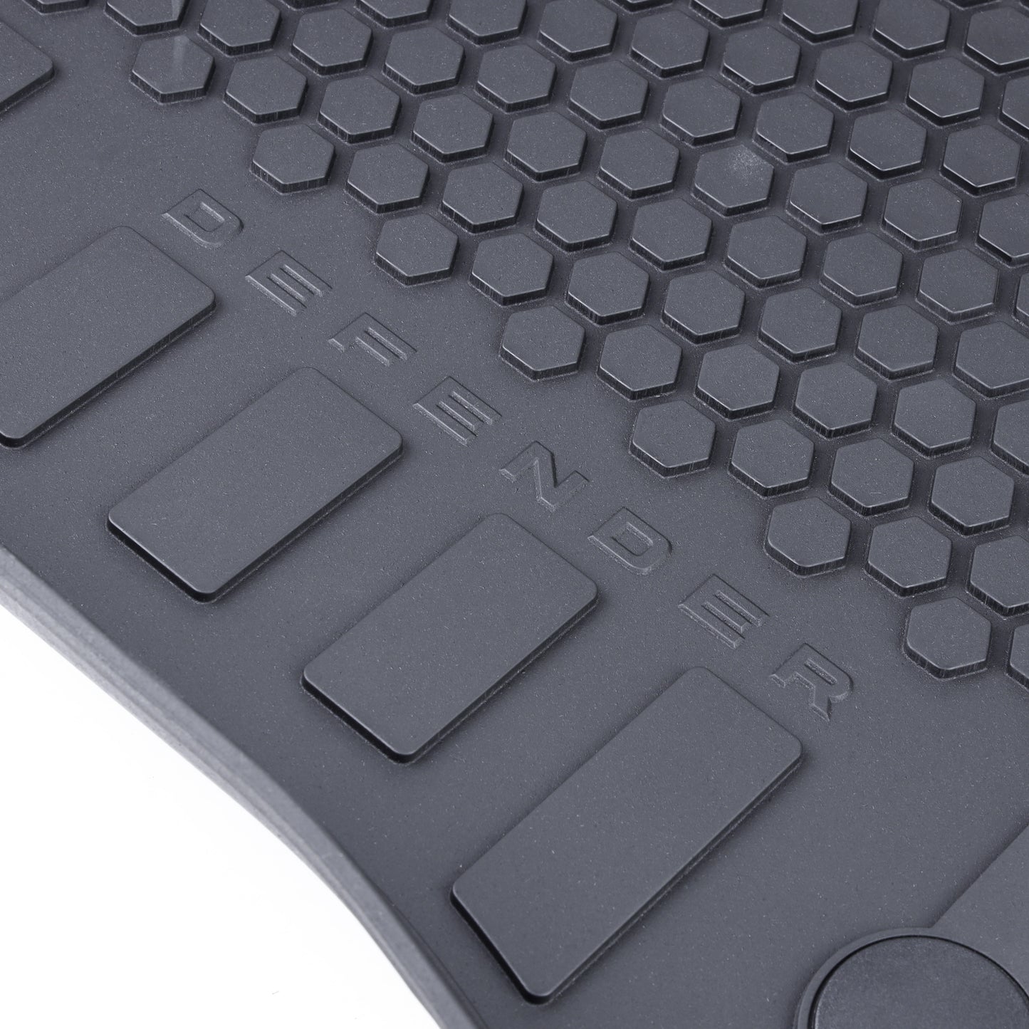 Rubber Floor Mat Set - Genuine - for Land Rover Defender L663(110 models) - RHD - 5 seat