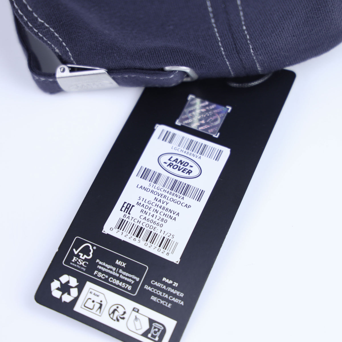 Land Rover Logo Cap - Navy