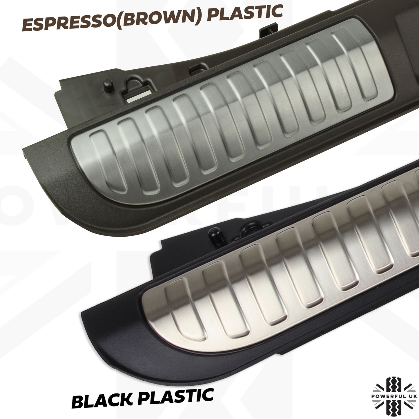 Loadspace Finisher - Stainless Steel + Espresso Brown for Range Rover Sport L494