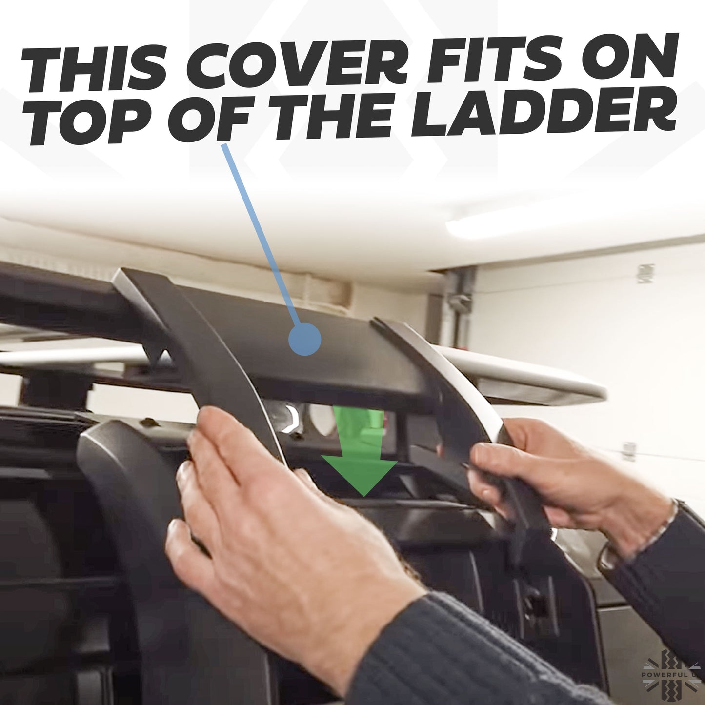 Replacement Top Cover for Deployable Side Ladder for Land Rover Defender L663 - Genuine