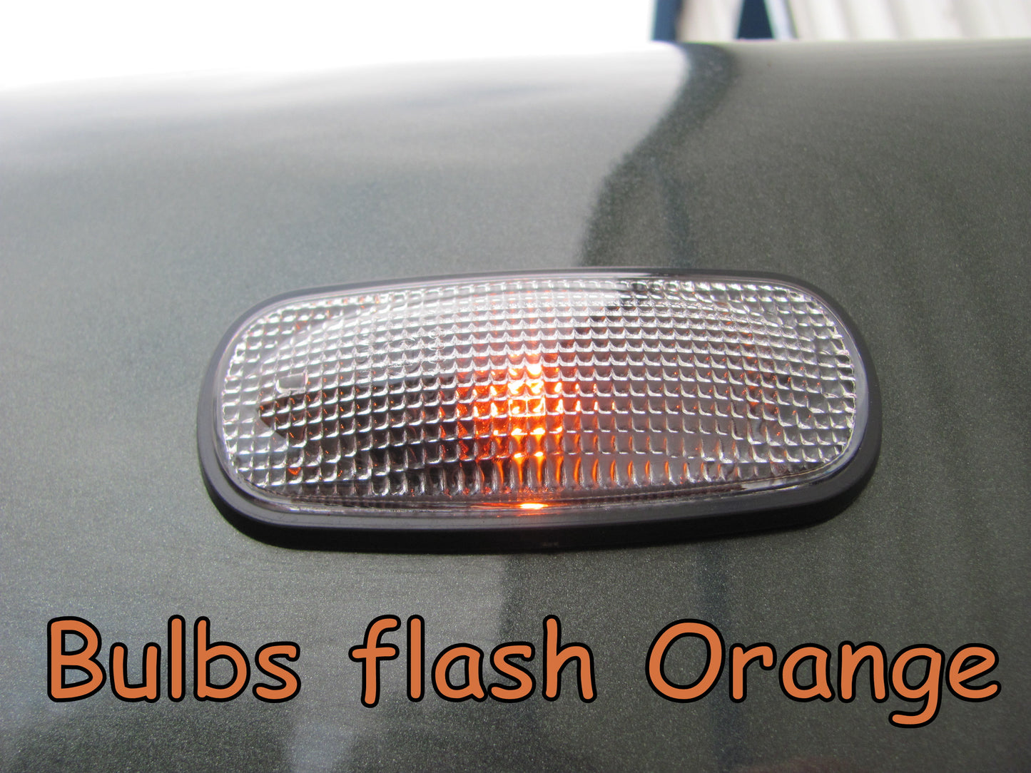 Smoked Side Repeaters for Land Rover Defender - (Pair)