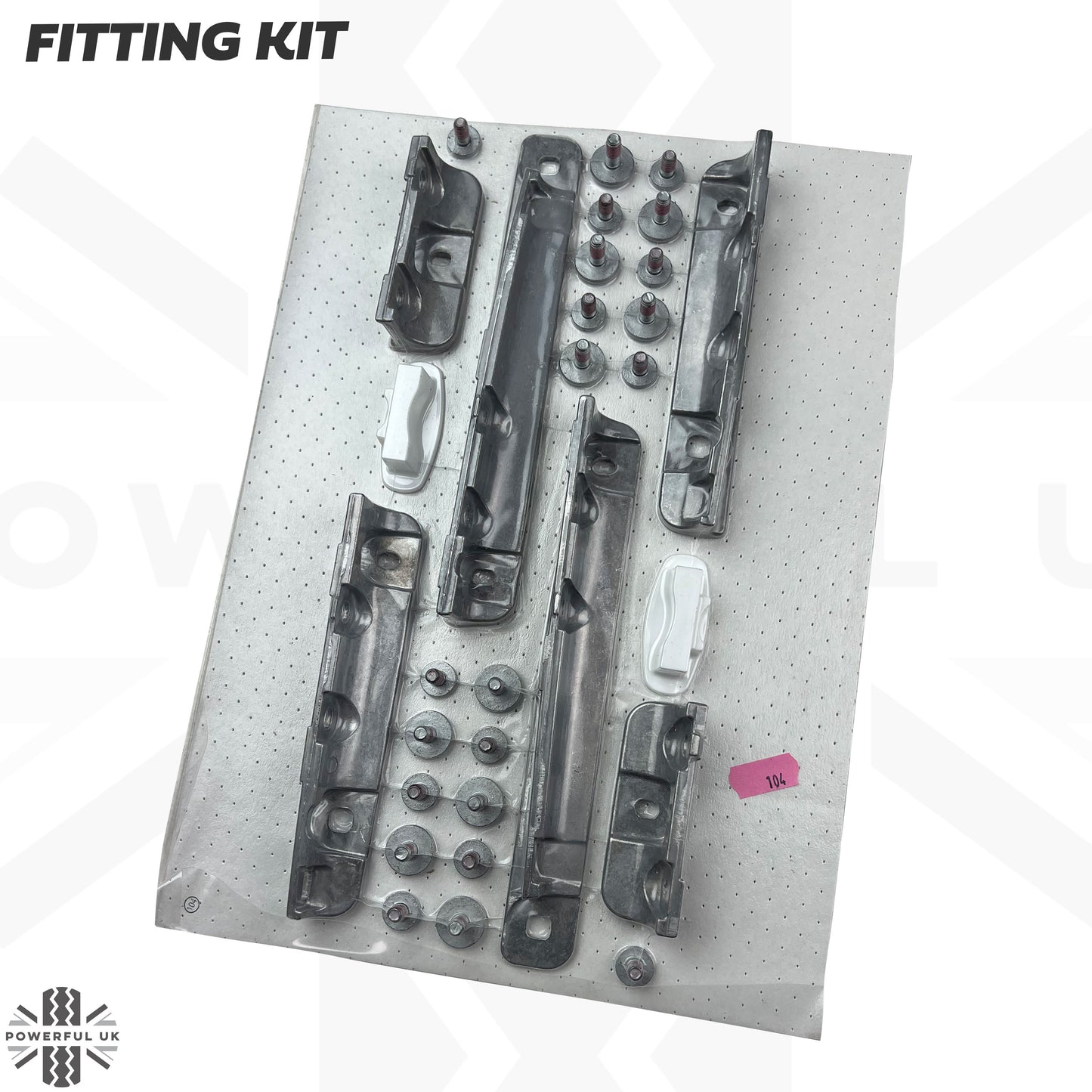 Roof Rails and Cover Strip Kit for Range Rover Sport L494 - Black - Genuine