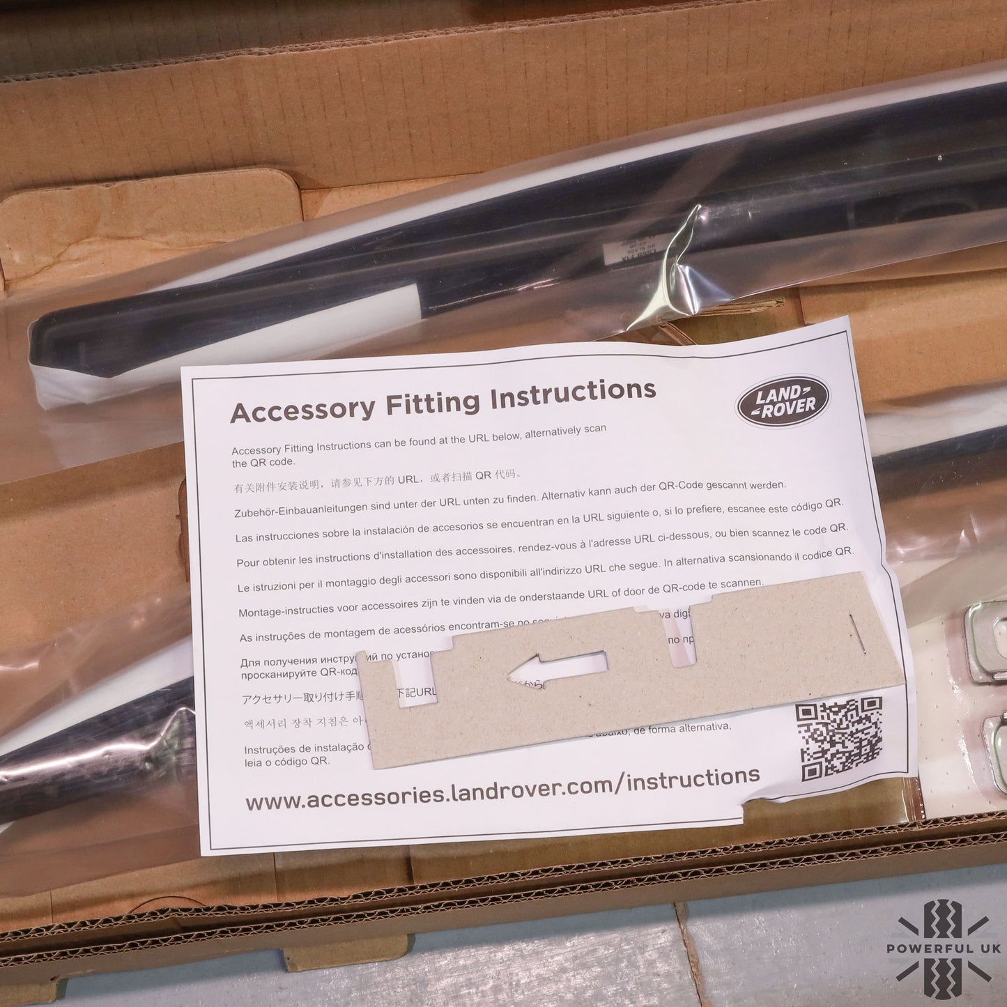 Genuine Roof Rails for Land Rover Discovery Sport - Gloss Black