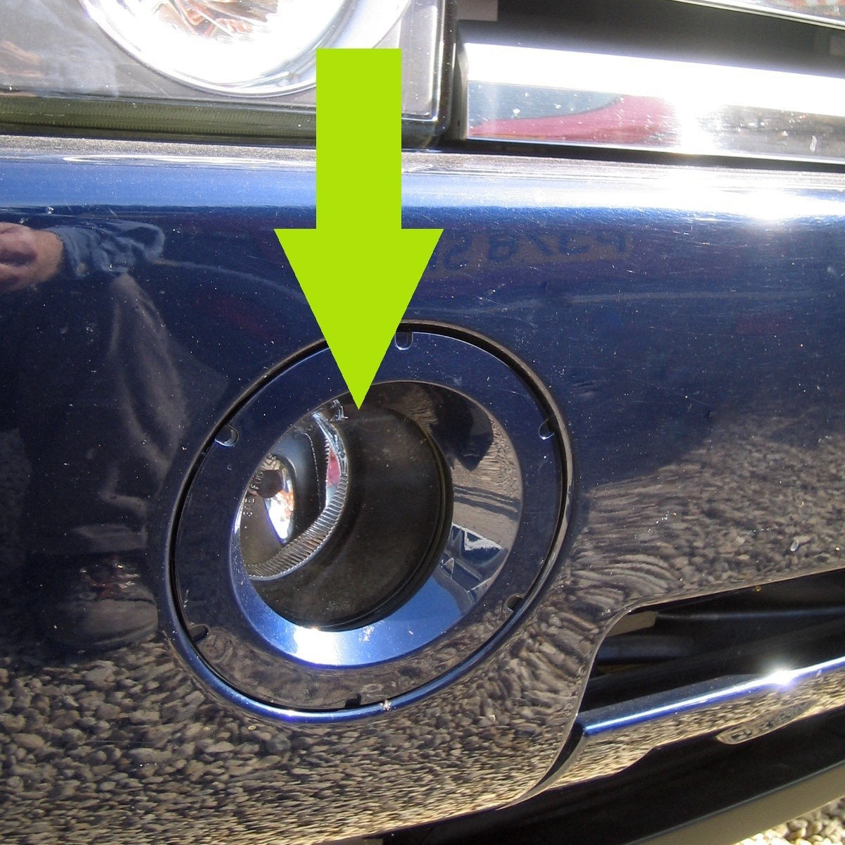 Front Bumper Fog Lamp - Genuine - for Range Rover L322 2002-06 - RH