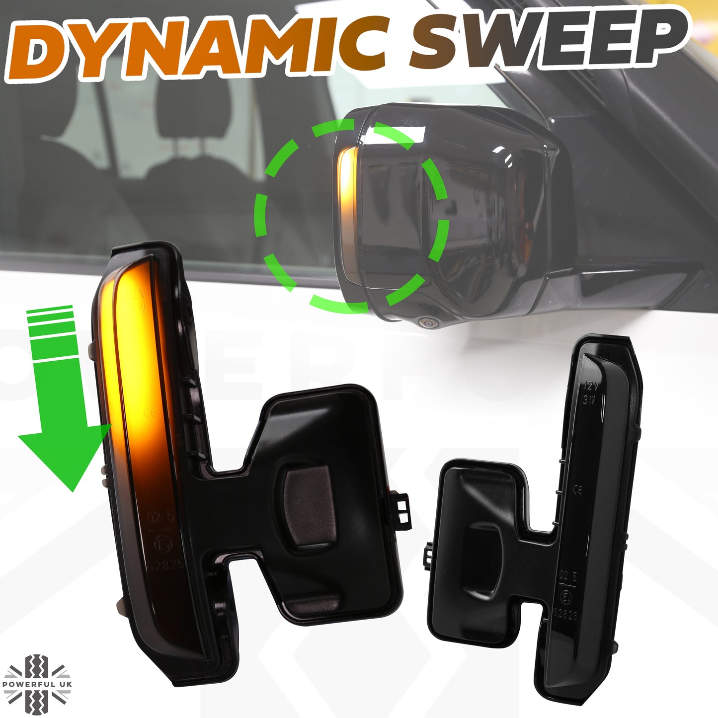 Dynamic Sweep Indicators for Land Rover Defender L663