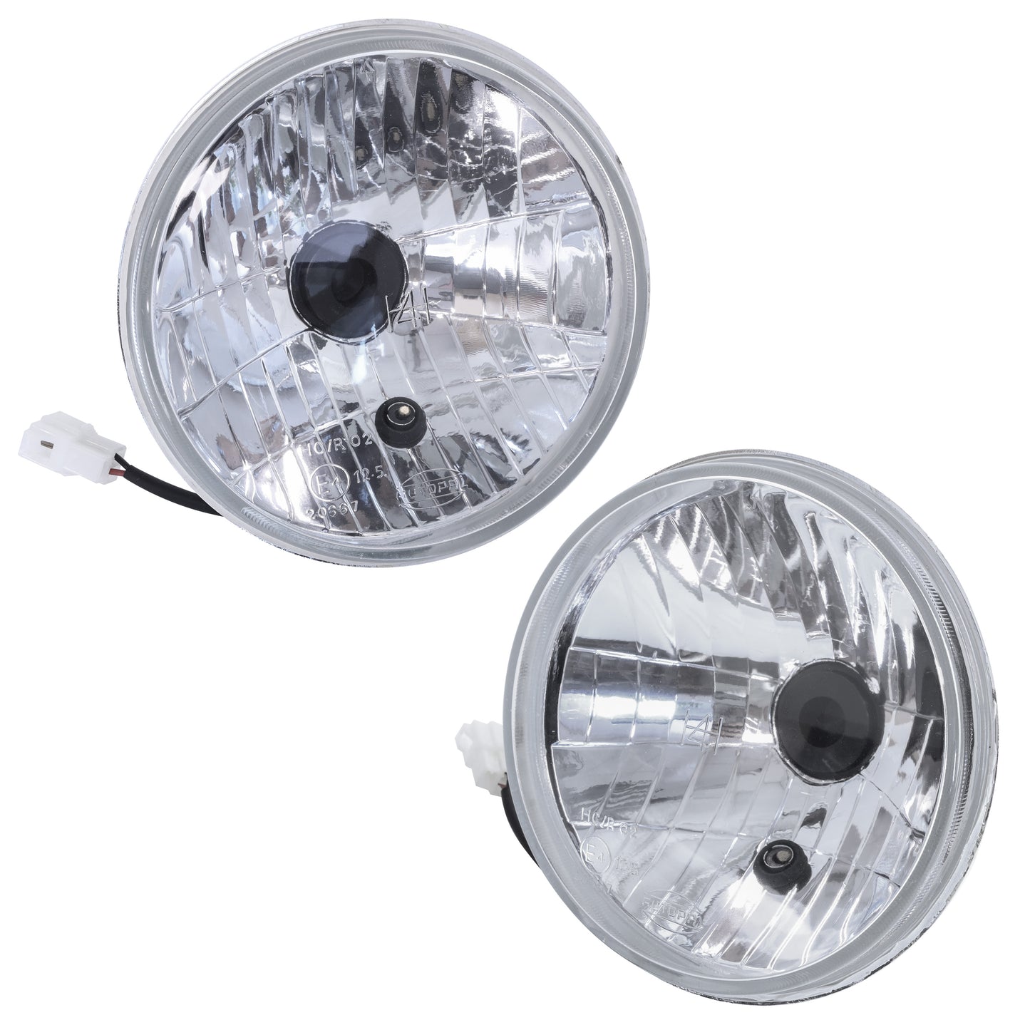 Crystal Halogen Headlight Conversion MGB (Pair) - LHD