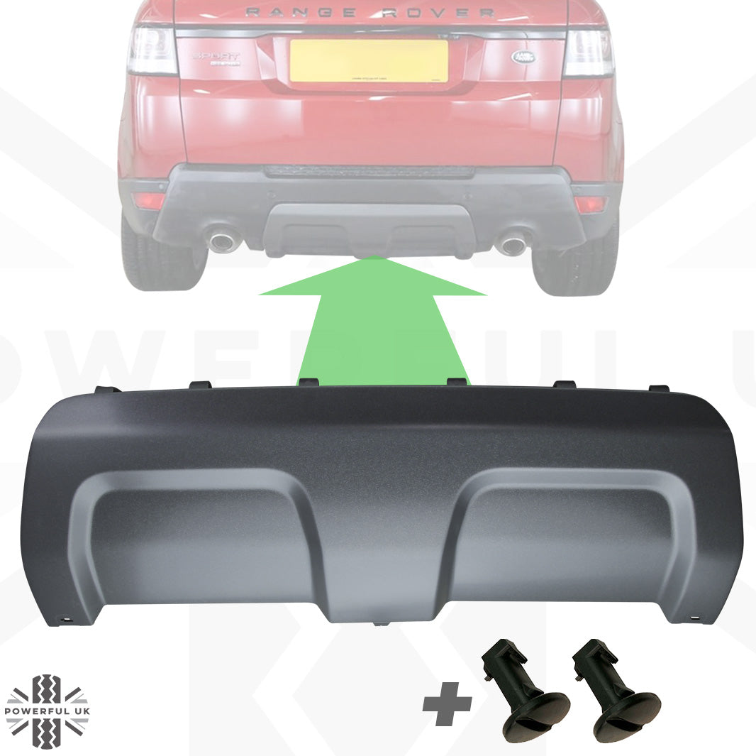 Rear Tow Eye Cover for Range Rover Sport L494 (2014-17) - Genuine - Grey