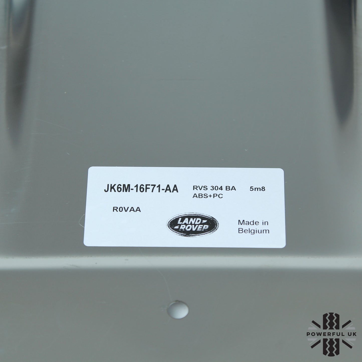 Front Tow Eye Cover for Range Rover Sport L494 Font Bumper 2018 - Genuine - Stainless Steel