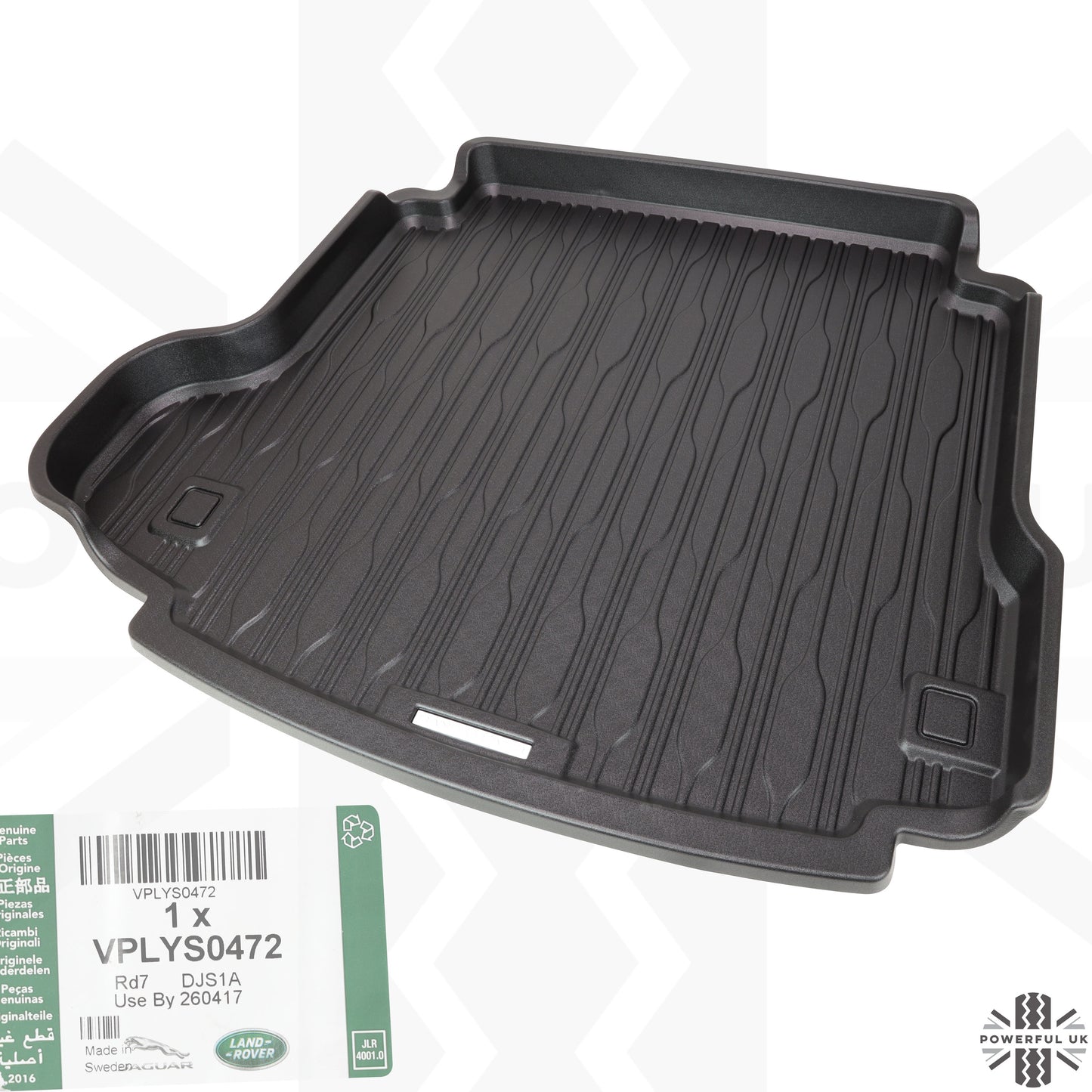 Genuine Semi-Rigid Boot Liner for Range Rover Velar