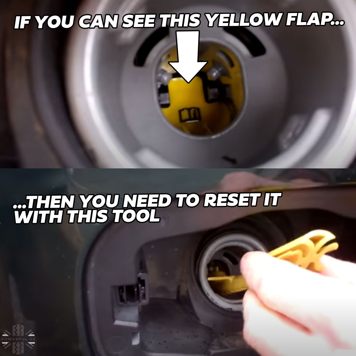 Diesel Misfuel Flap Reset Tool (Genuine) for Jaguar XE